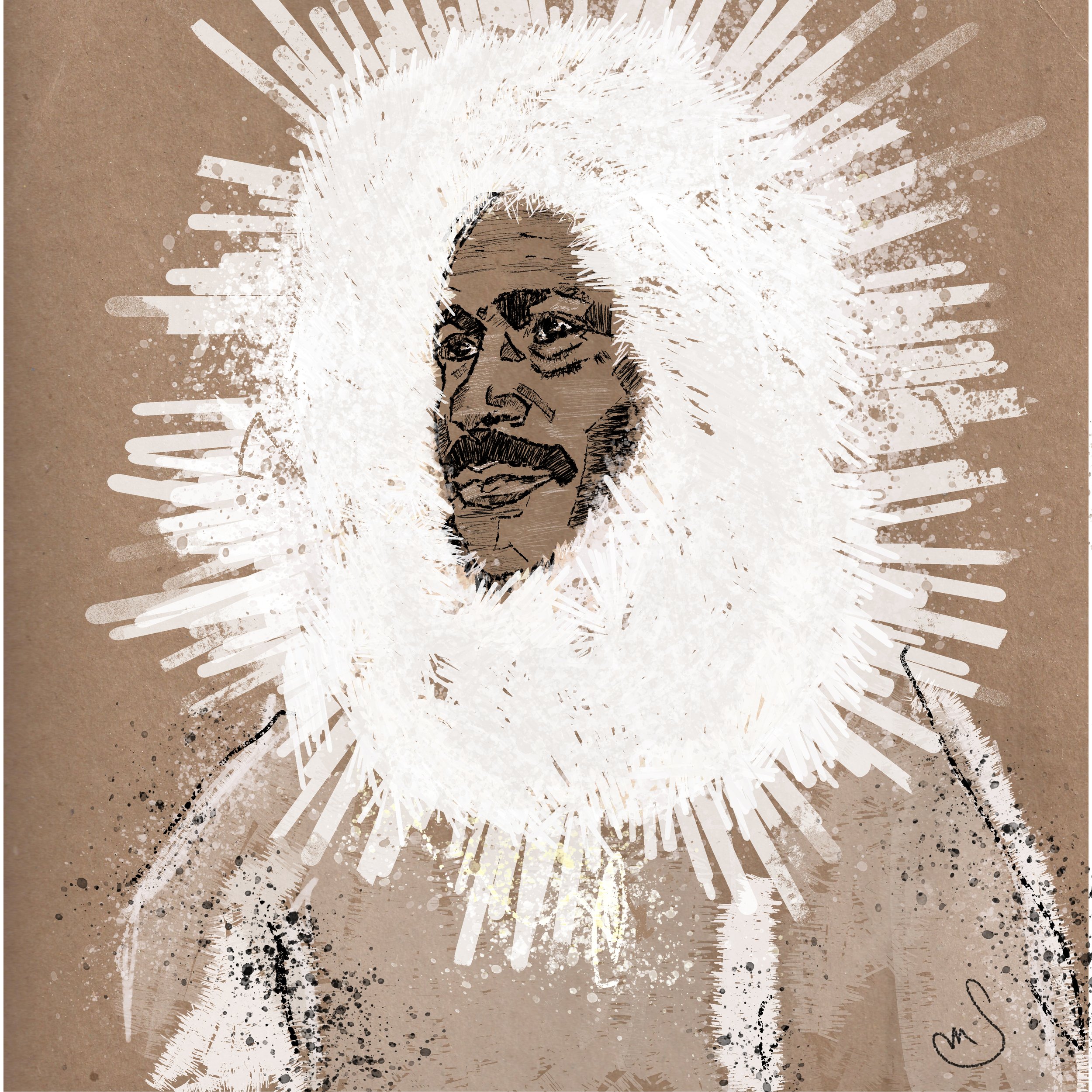 Matthew Henson
American explorer
Digital Sketch
