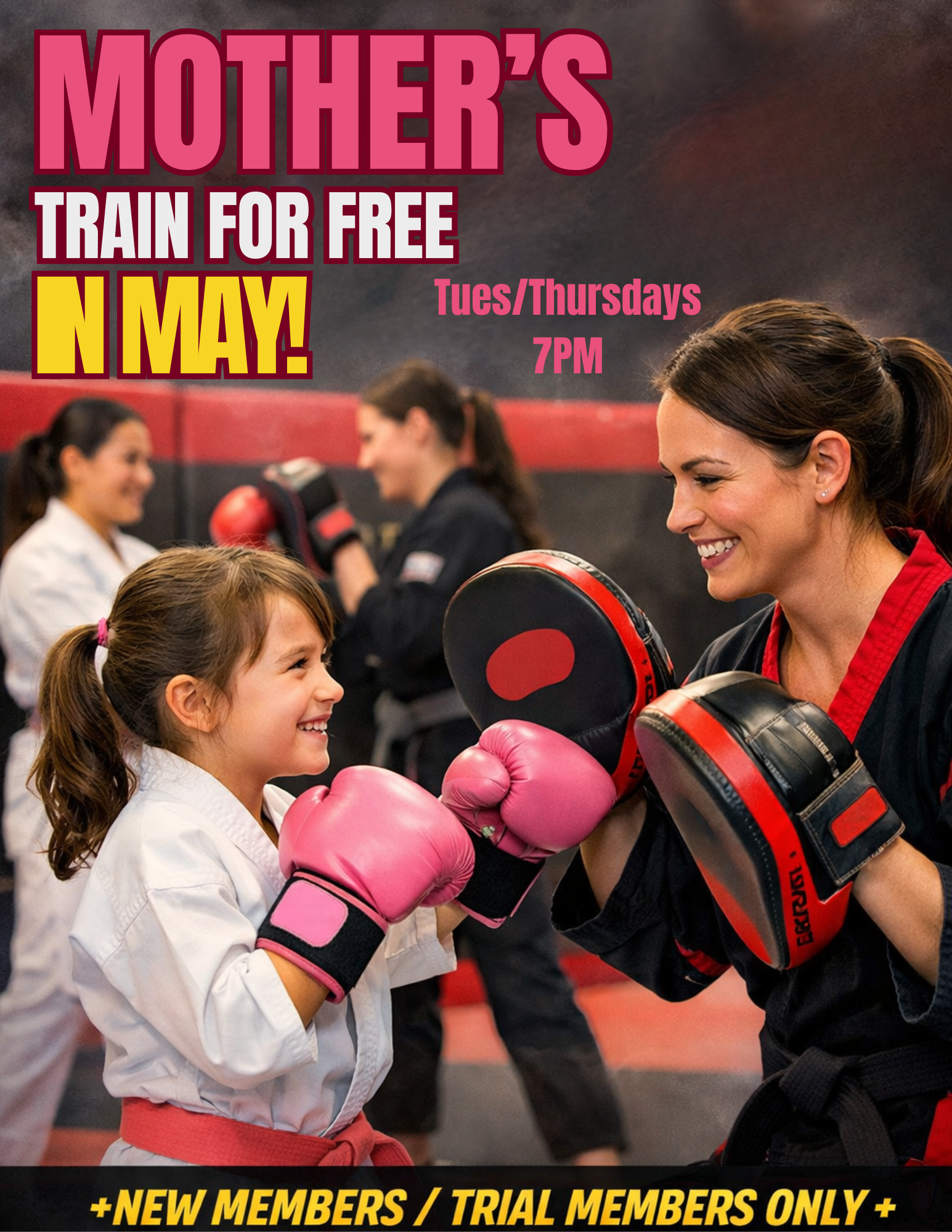 MOTHER'S TRAIN FOR FREE IN MAY
