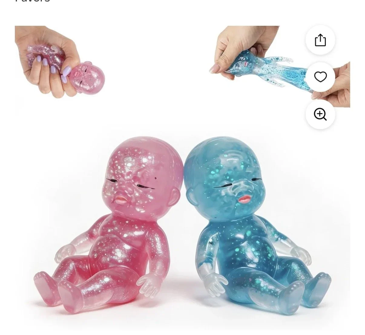 Squishy Baby Toy with Sugar Squish