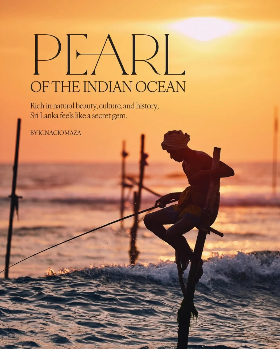 Adding a trip to Sri Lanka to our Christmas list this year 🎄One of our favorite designs from 2025!

Pearl of the Indian Ocean | Editorial for Ultimate Experiences by @signaturetravelnetwork written by @ignacioamaza 

#editorialdesign #signaturetrave