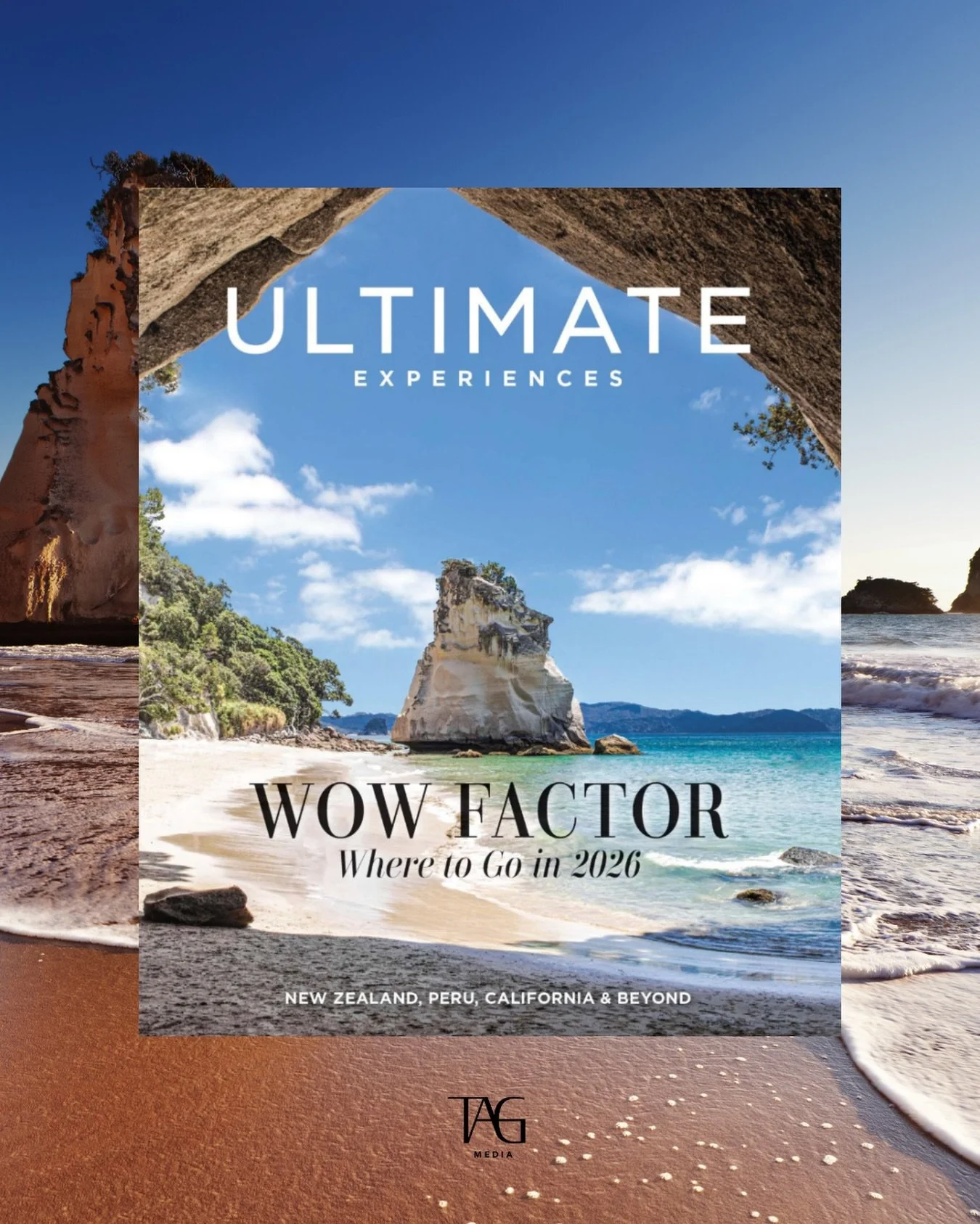Hot off the press 🔥 The February edition of Ultimate Experiences is here! From New Zealand to Peru, California and beyond, find your next dream destination today! 

#luxurytravelmagazine #signaturetravelnetwork