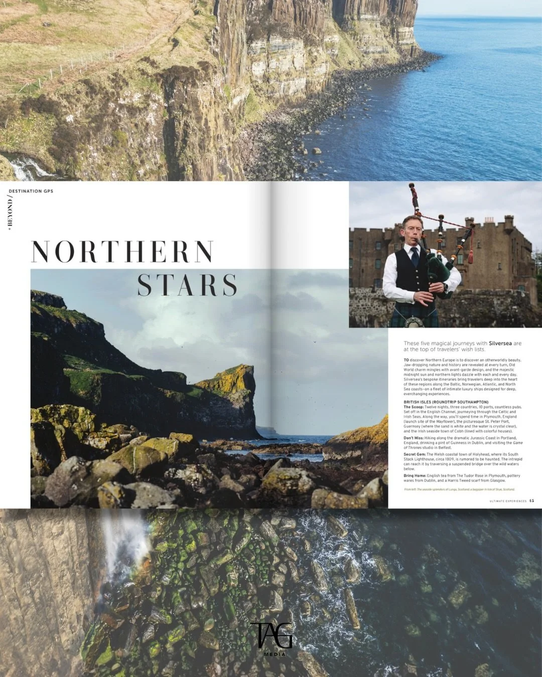 Monday daydreams about Northern Europe and sailing with @silversea to five magical destinations that top every travelers&rsquo; wish list! ✨ Link in bio to set sail and discover your next trip! 

Editorial | Ultimate Experiences by @signaturetravelne