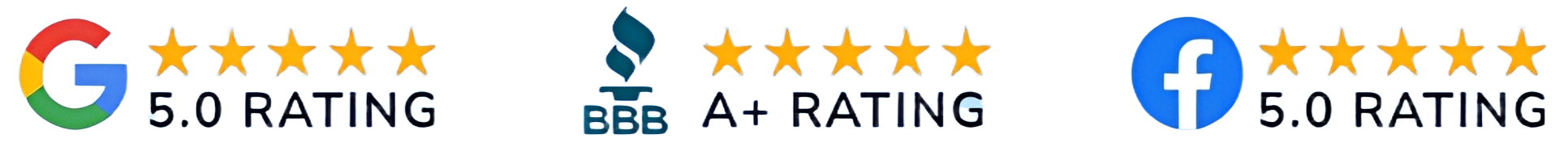 Craig Fass Roofing in Homosassa FL 5-star Google, BBB, and Facebook business ratings
