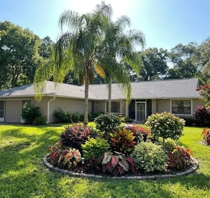 New shingle roof installation on a single-family home in Lecanto, Florida, by Craig Fass Roofing.