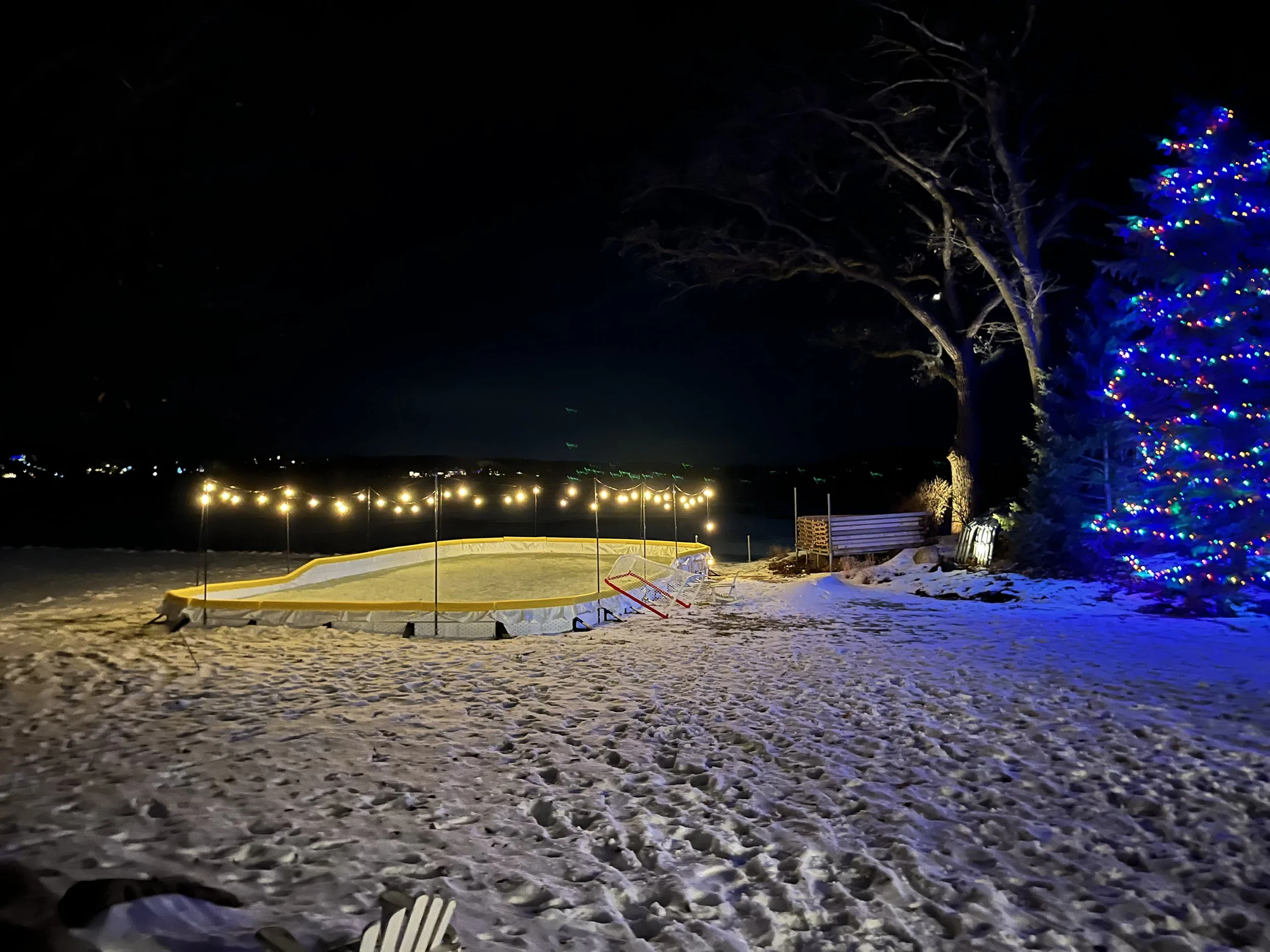 Building in a blizzard