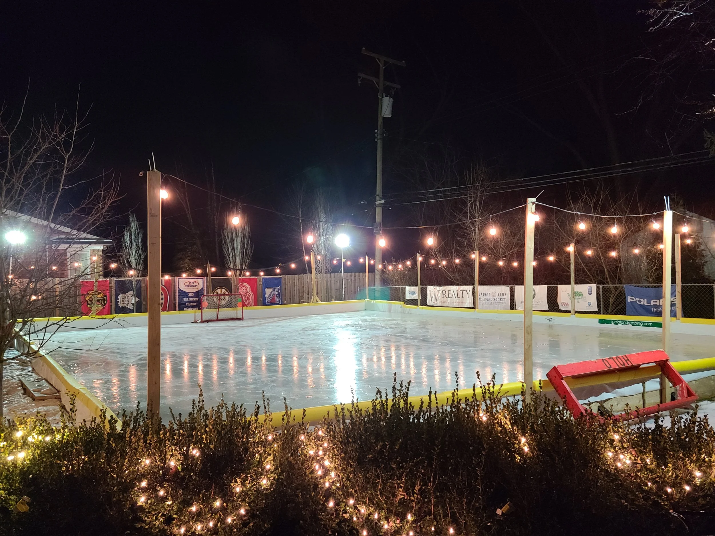Can You Build a Backyard Ice Rink in Any Yard?