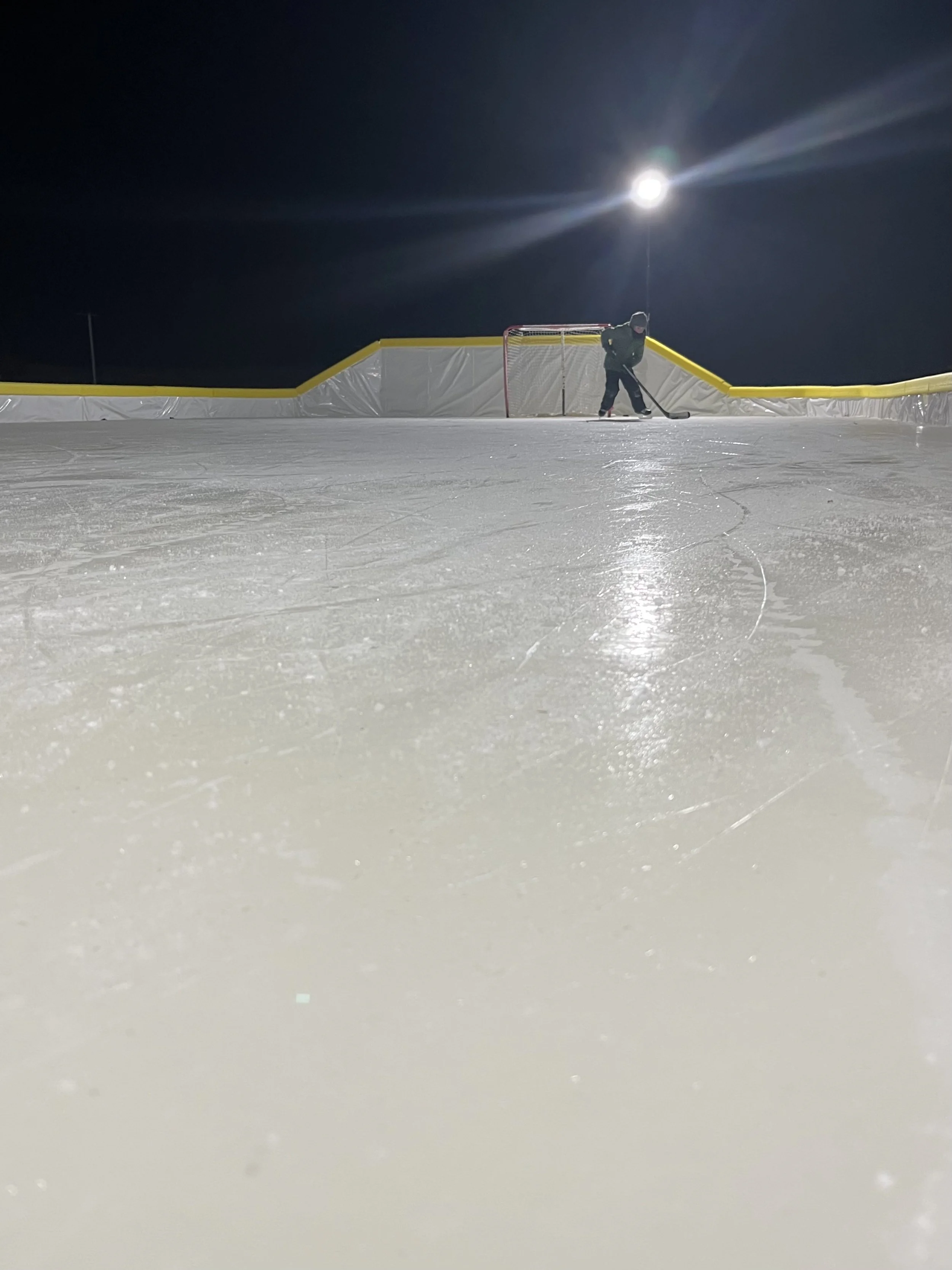 Backyard Ice Rink Maintenance Tips