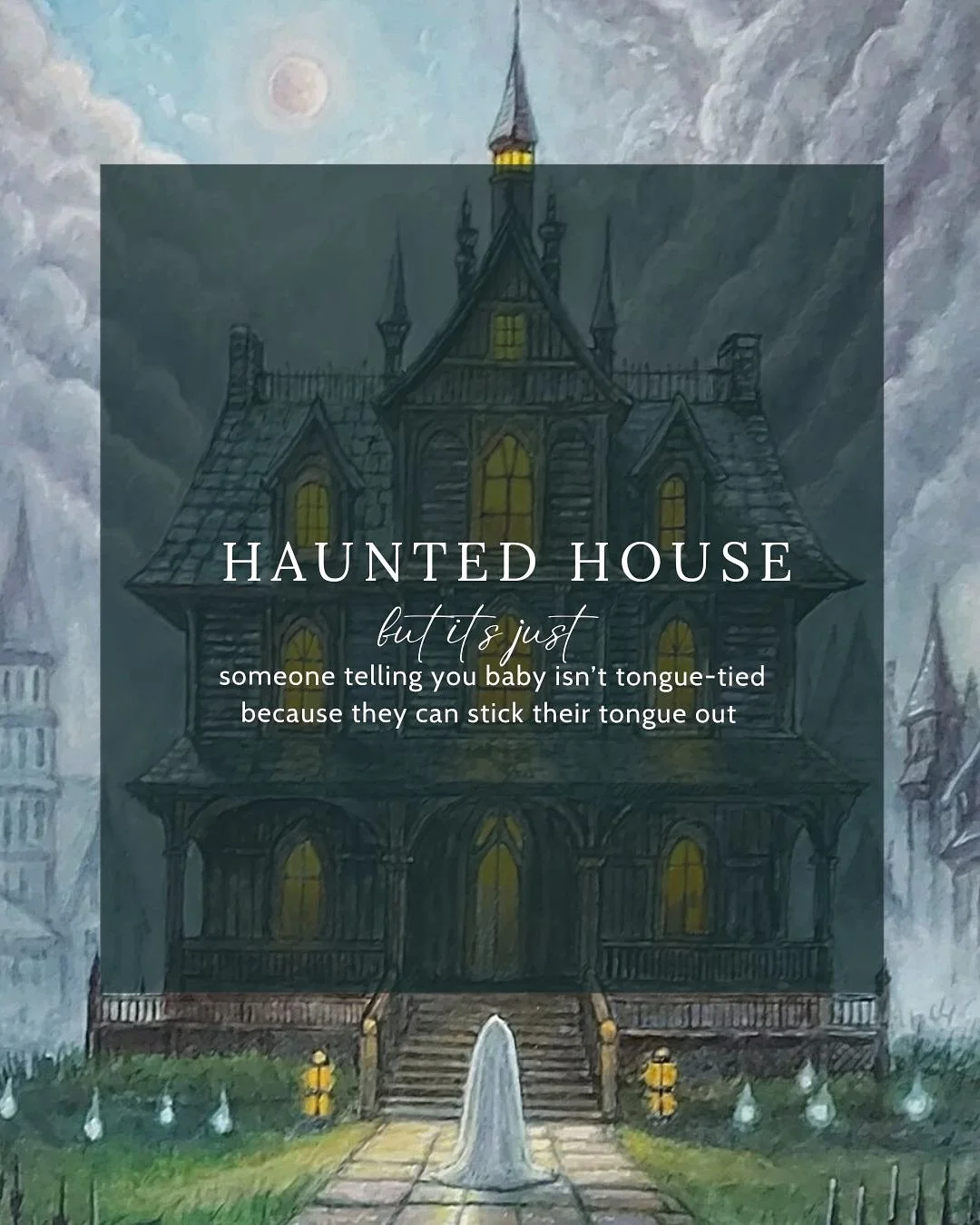 It&rsquo;s spooky out their mom, get us on your team ASAP

#TongueTie #LipTie #Breastfeeding #BreastfeedingJourney #BreastfeedingSupport #LactationConsultant #IBCLC #InfantFeeding #BreastfedBaby #BreastfeedingMama #TongueTieAwareness #LipTieAwareness