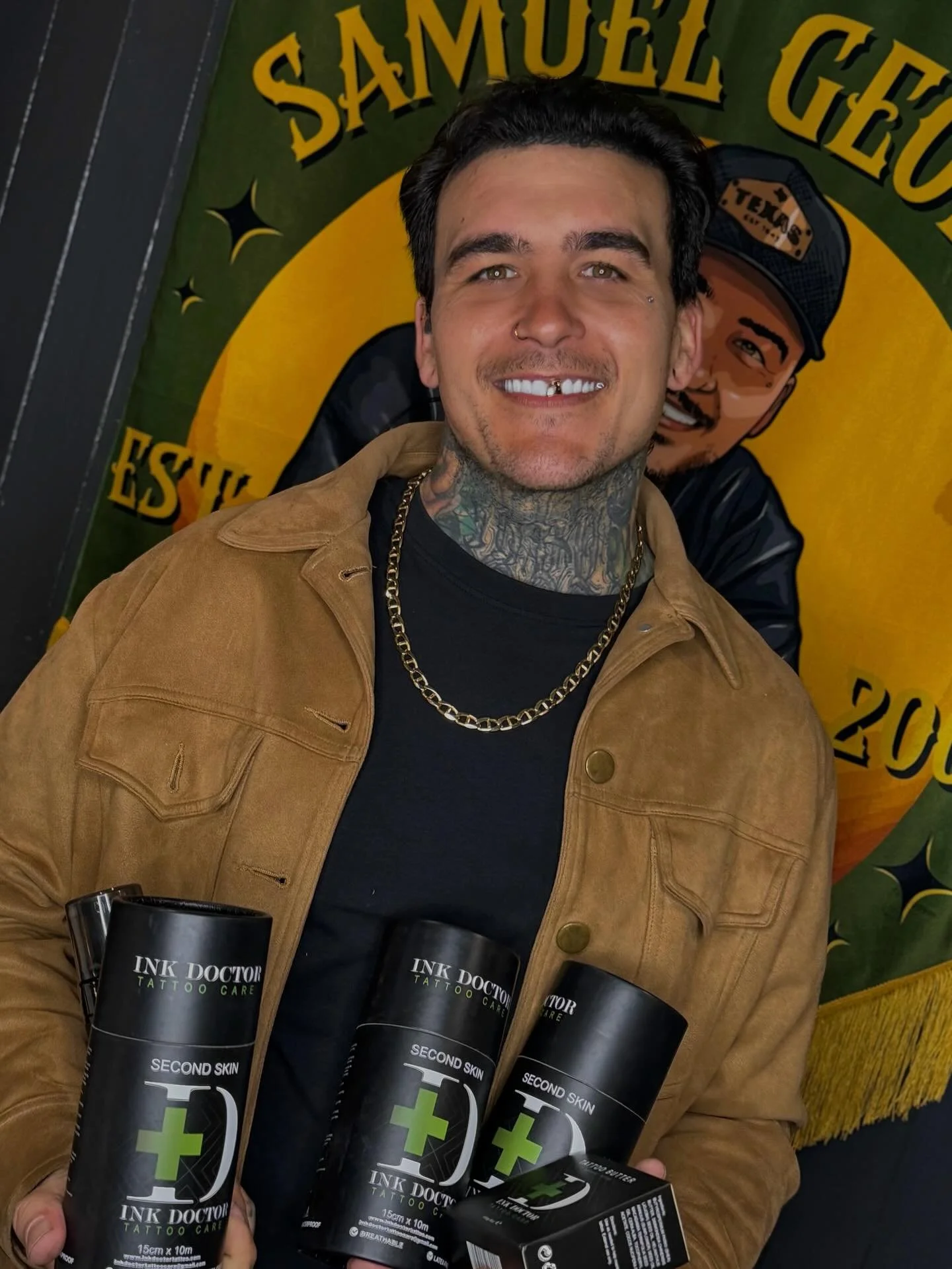 Thank you to the team over at @inkdoctortattoo for the new sponsorship! Already impressed and using the products!