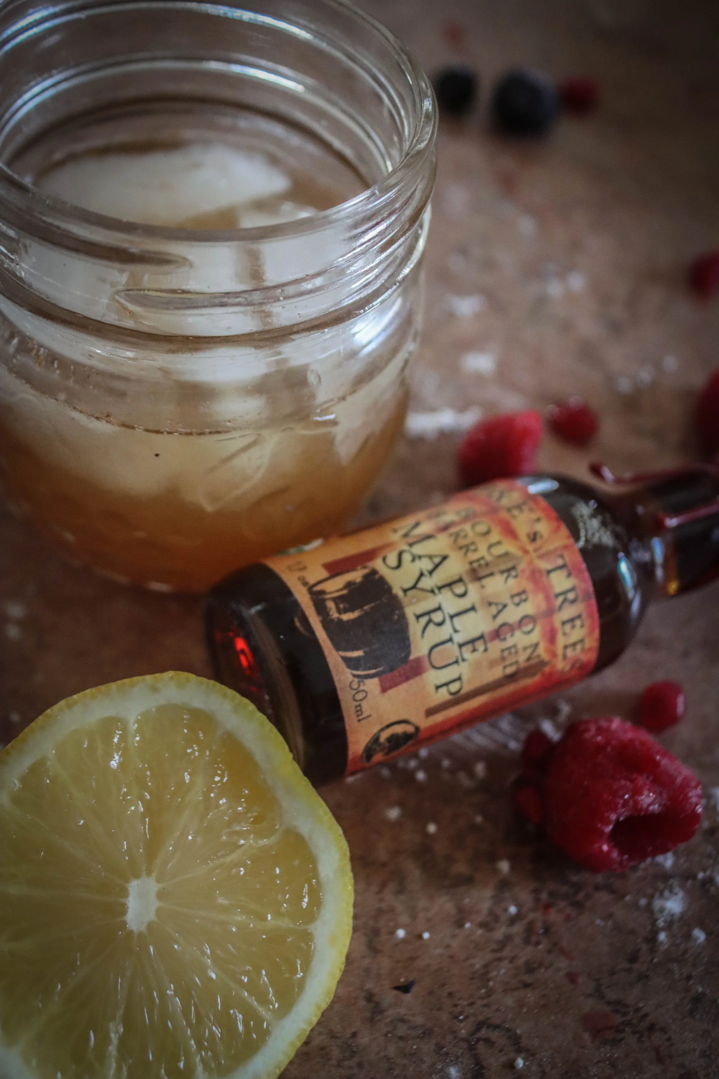 Cinnamon Maple Bourbon Sour 