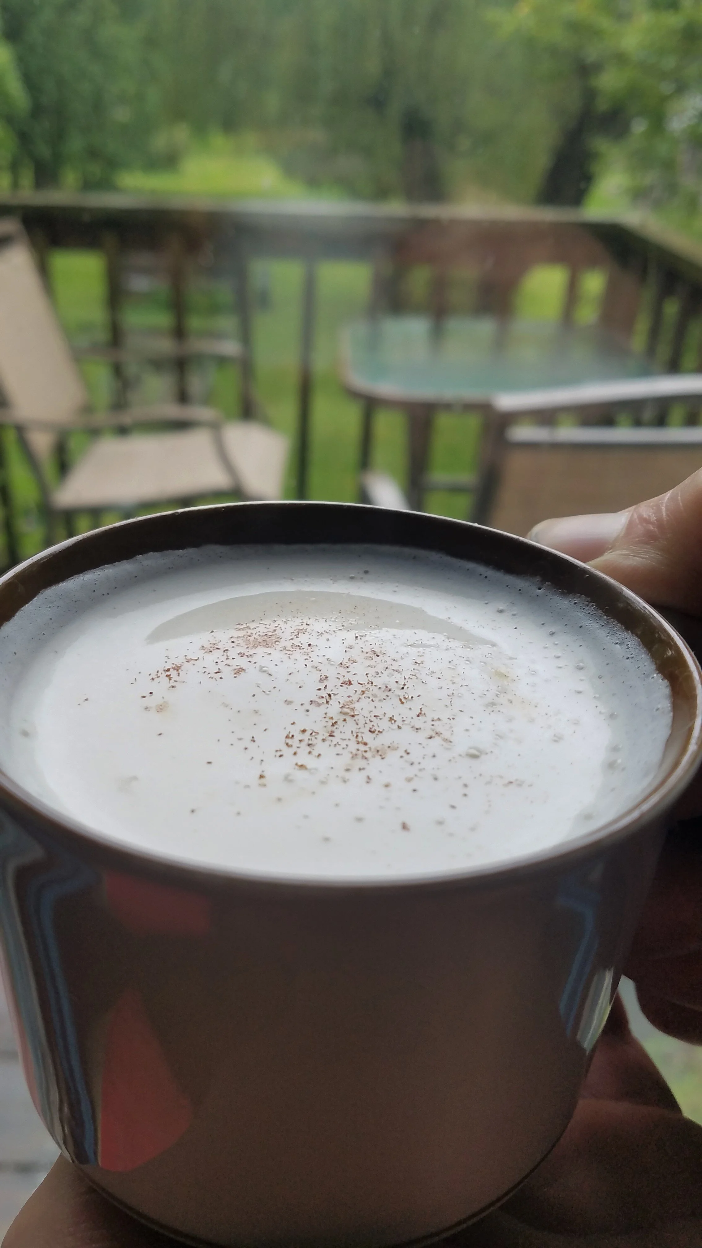 Bourbon Barrel Maple Au Lait