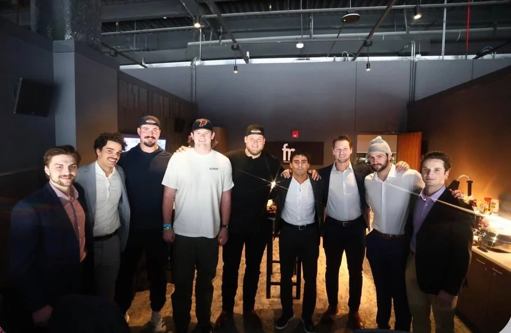 This past weekend forecheck got the opportunity to host some of the colts players in our suite! #colts #indyfuel