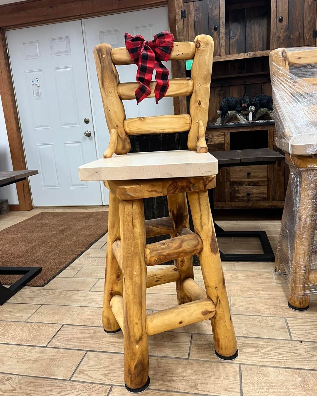 4 swivel bar chairs for $1595.  Lowest price ever on these aspen chairs.  I can order a table to match if you want one.  Just let me know!