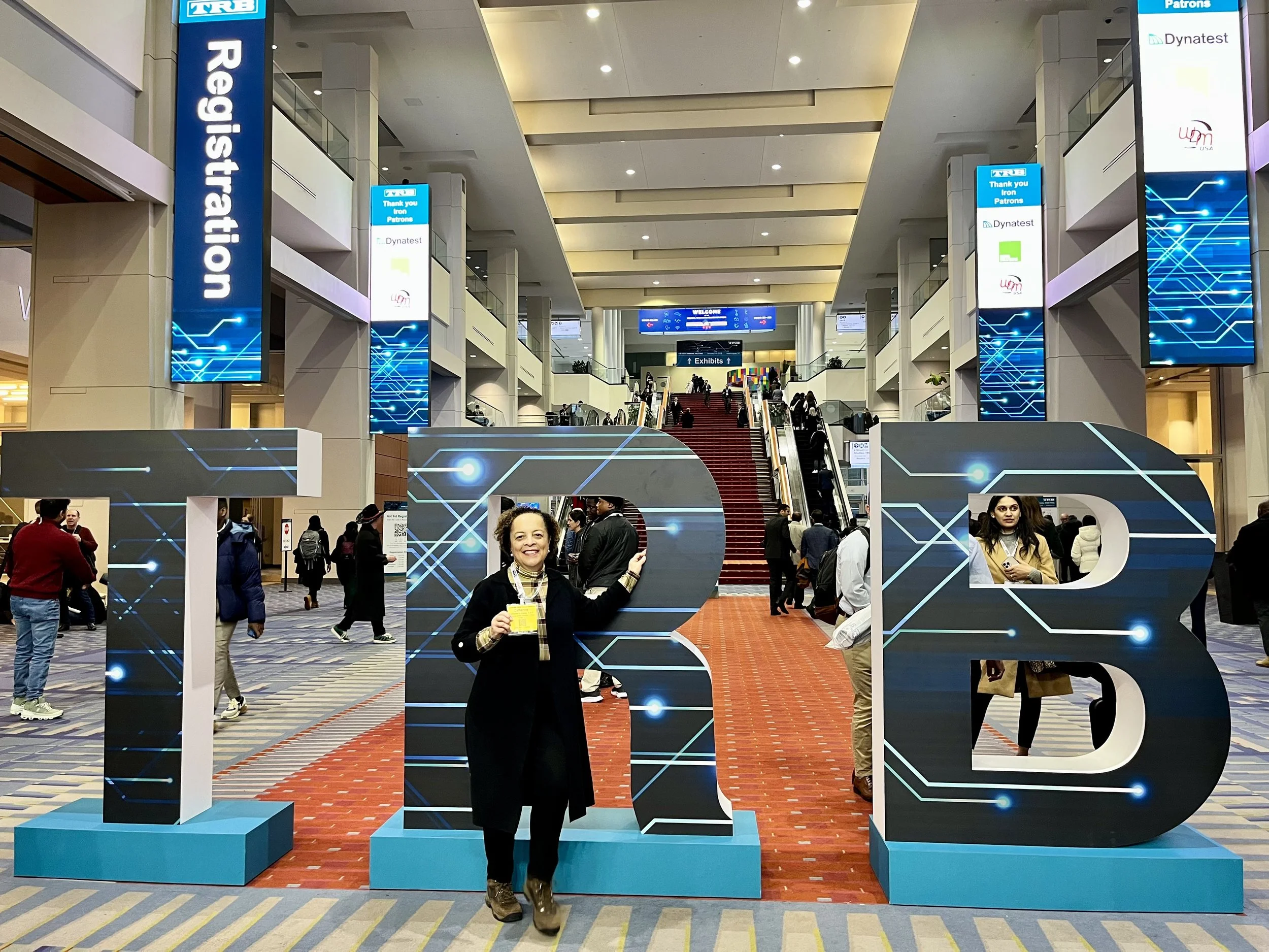 Catherine Young at TRB