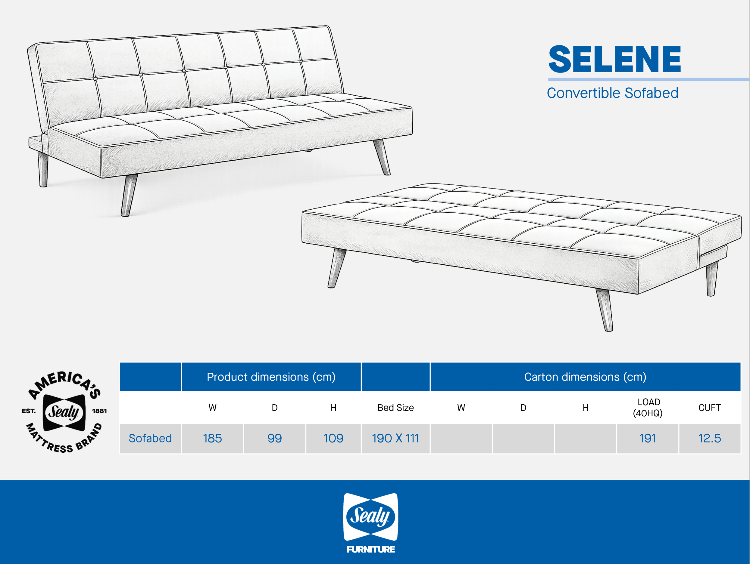 Sealy Selene Sofabed Convertible technical line drawing.png