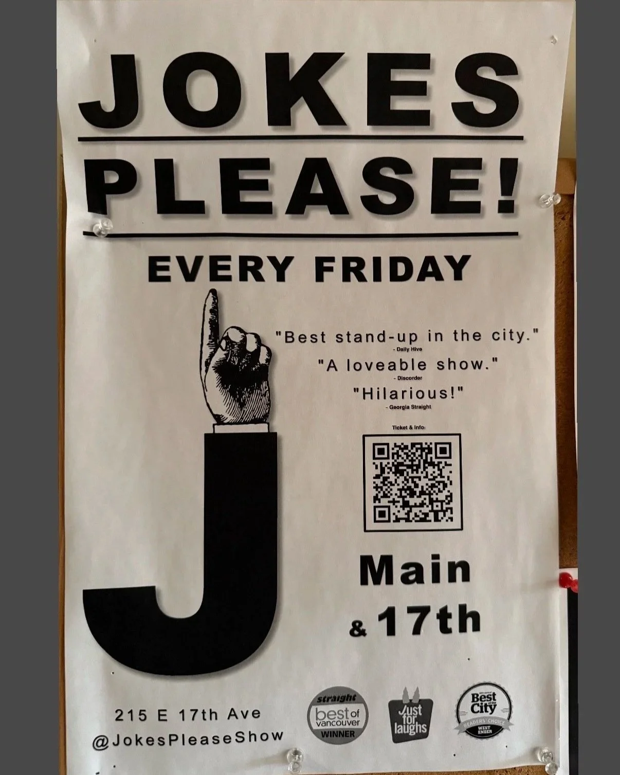 Comedy show in Mount Pleasant