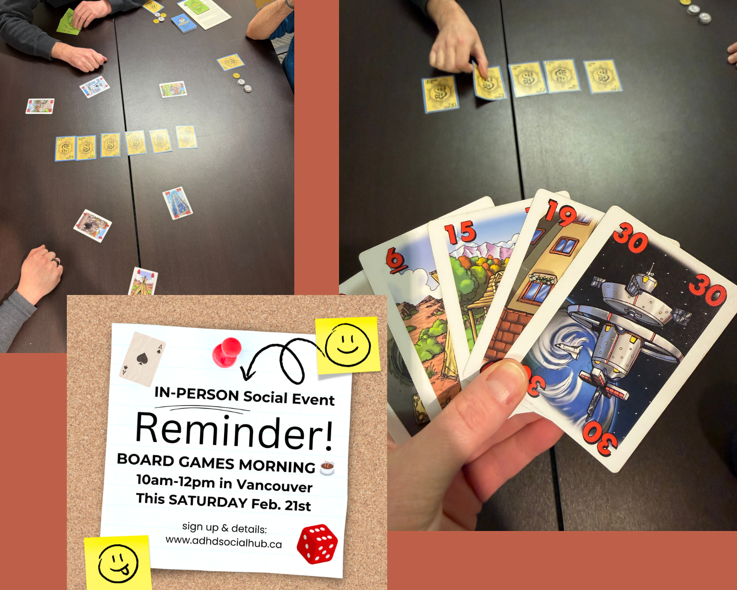 Lots of fun being taught new games!