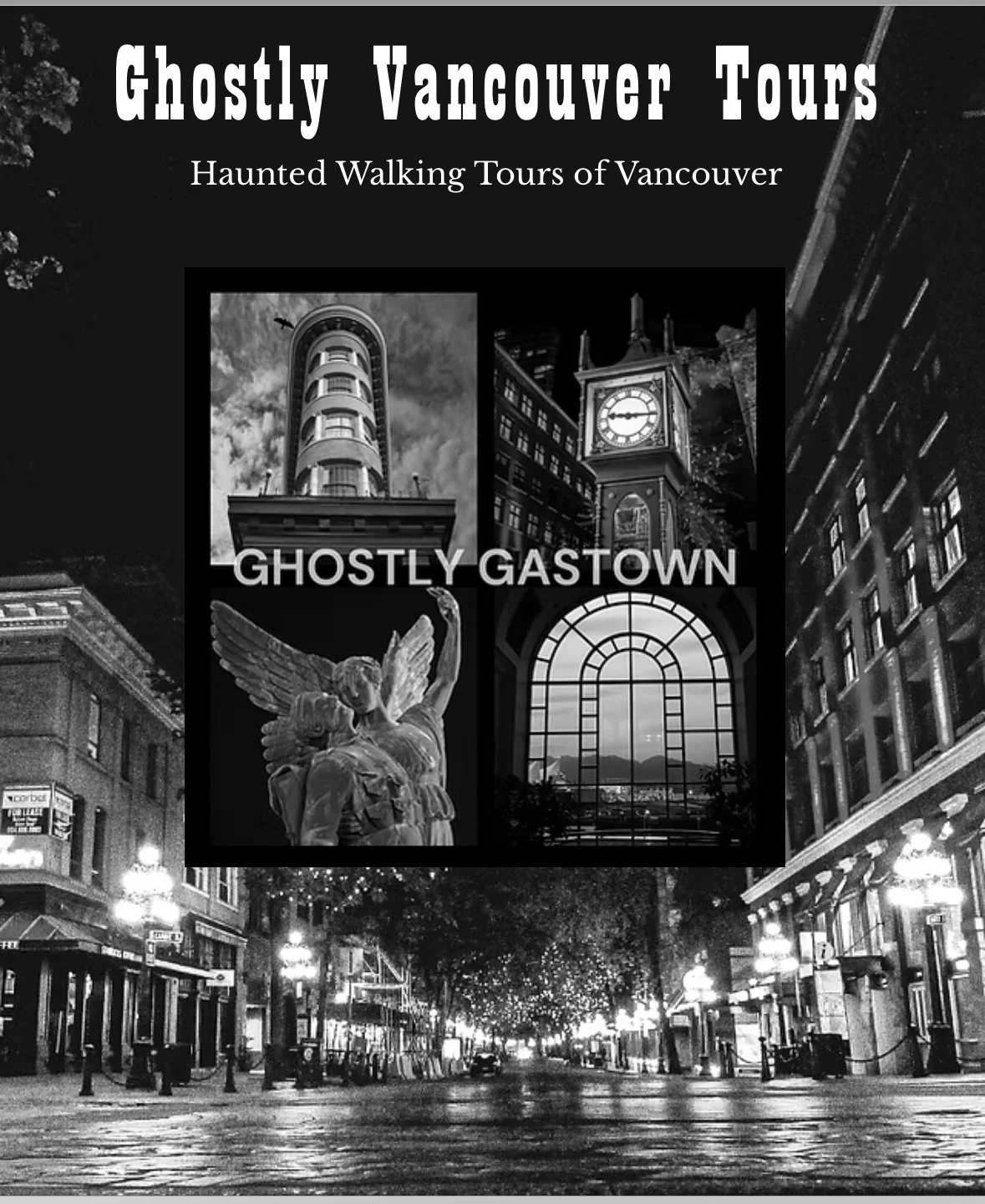 Ghostly Vancouver Gastown tour. Thank you for being so supportive with your group pricing! 🙏
