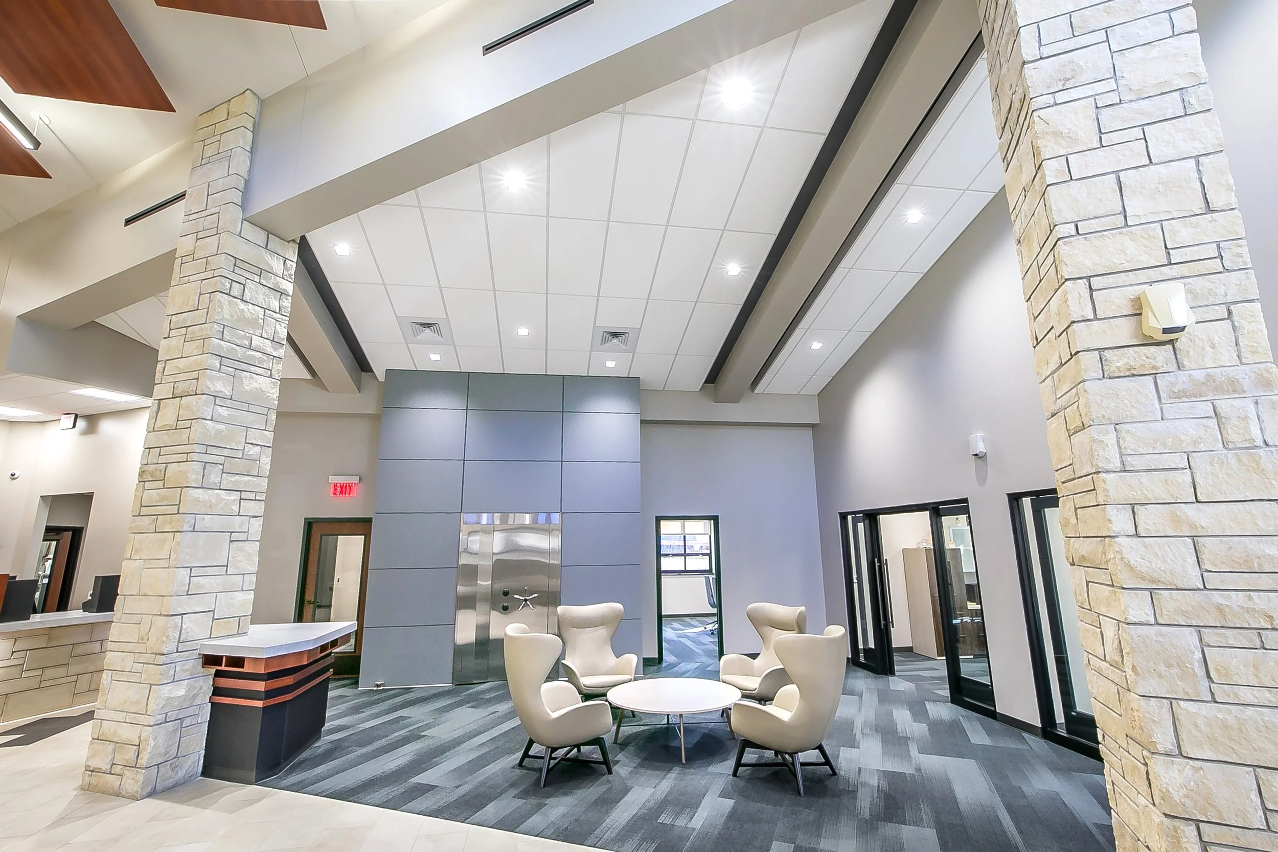 lobby-limestone-seating-panhandle-federal-credit-union-winfield
