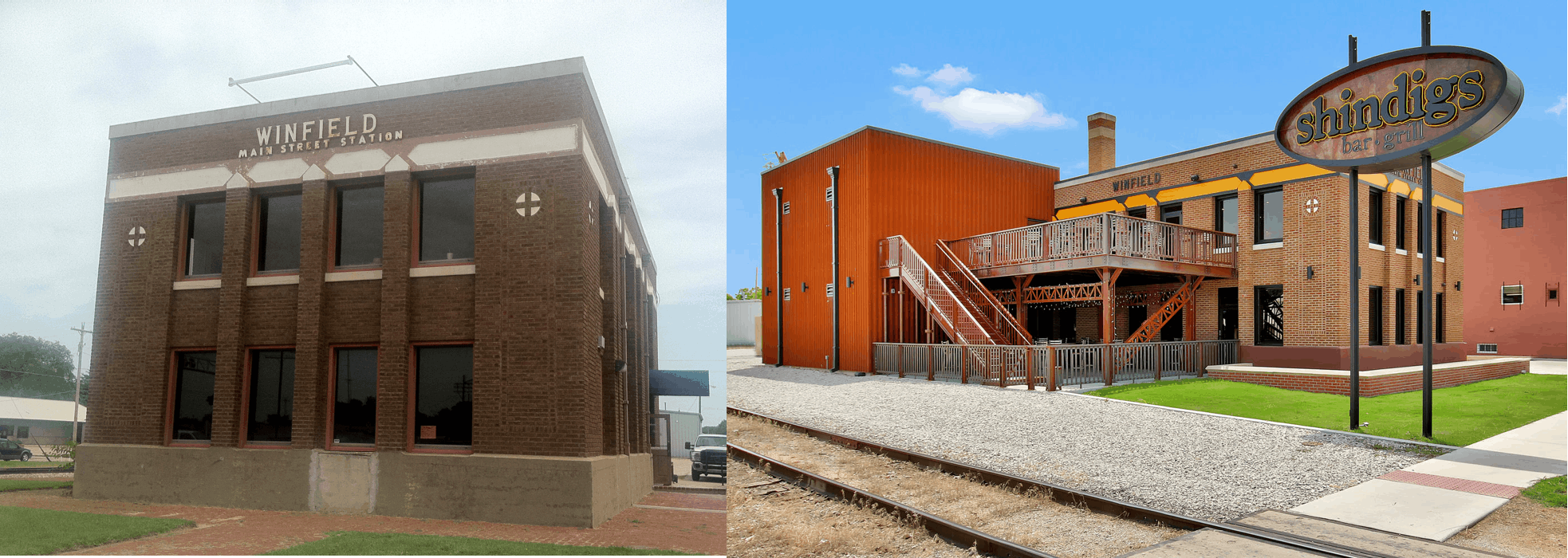 shindigs-bar-and-grill-before-and-after-train-depot-restaurant-winfield-kansas.png