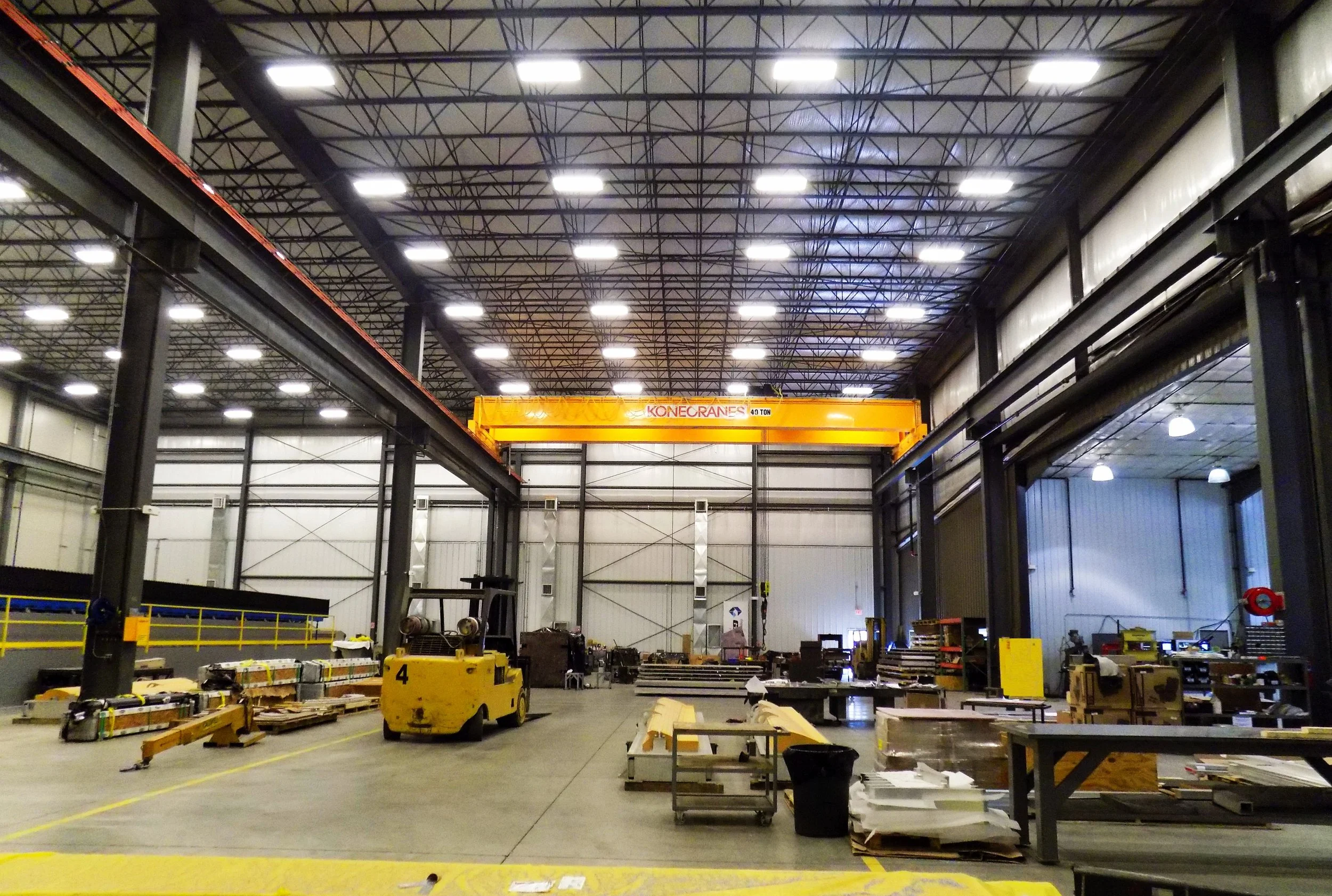 galaxy-technologies-winfield-kansas-PEMB-manufacturing-addition-industrial-bridge-crane-milling