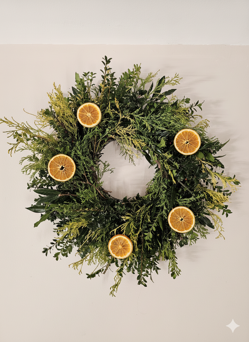 Wreath add-on: Dried citrus