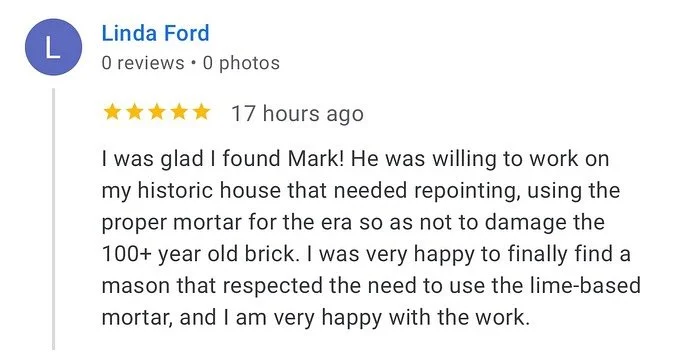 Grateful for great customers who trust us with their projects. We appreciate you and these kind words 🙏🏼