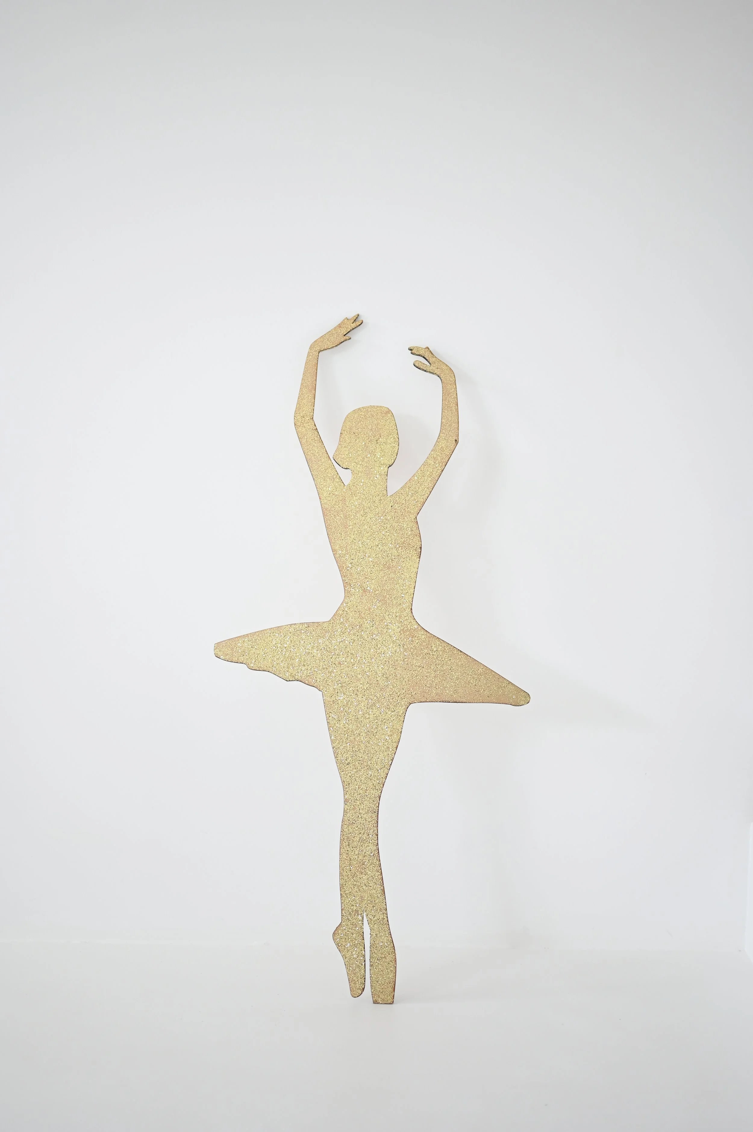 Gold Ballerina Cut Out 