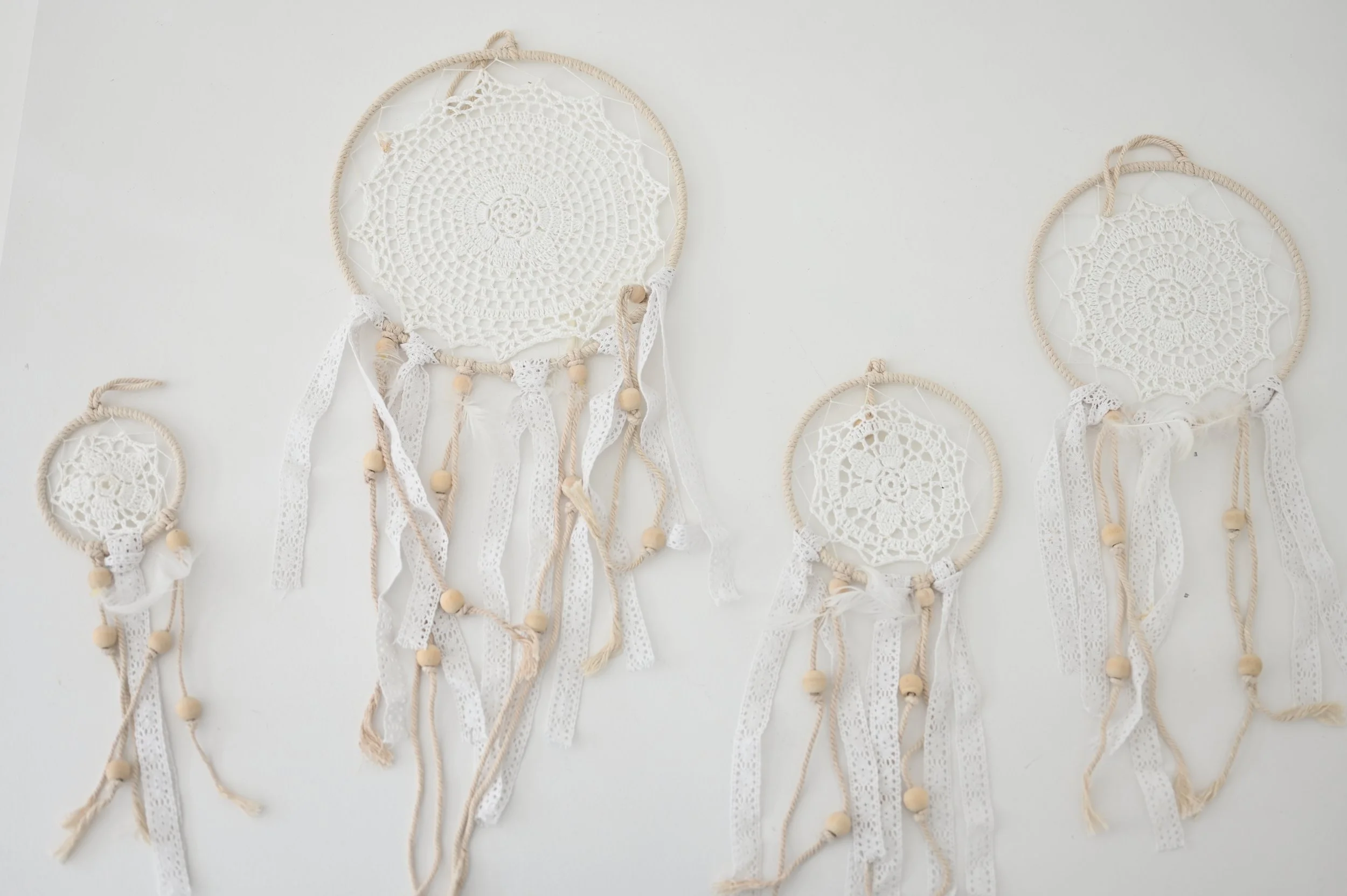 Boho Lace Dreamcatchers