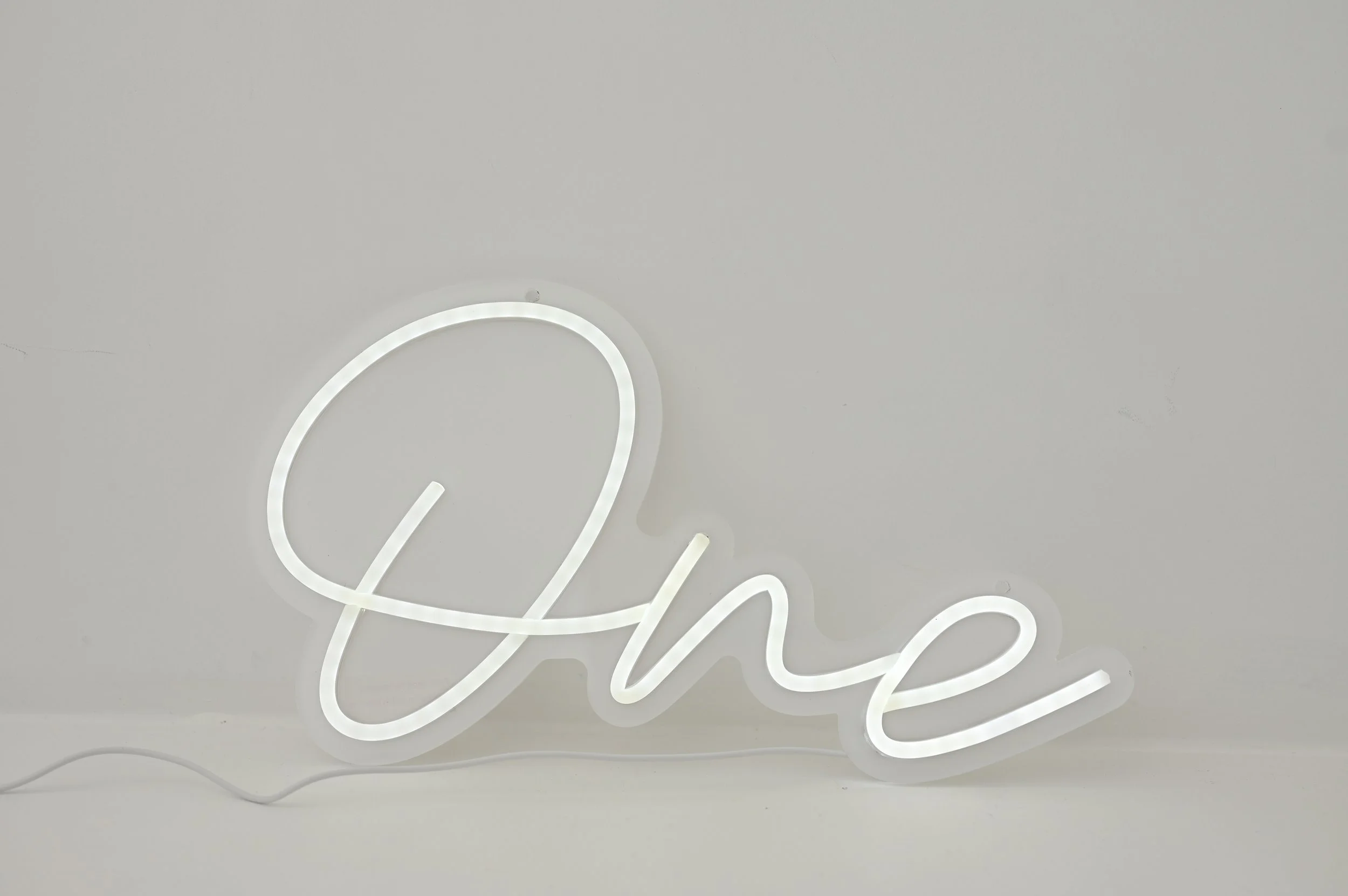 👉 “One” Neon Sign