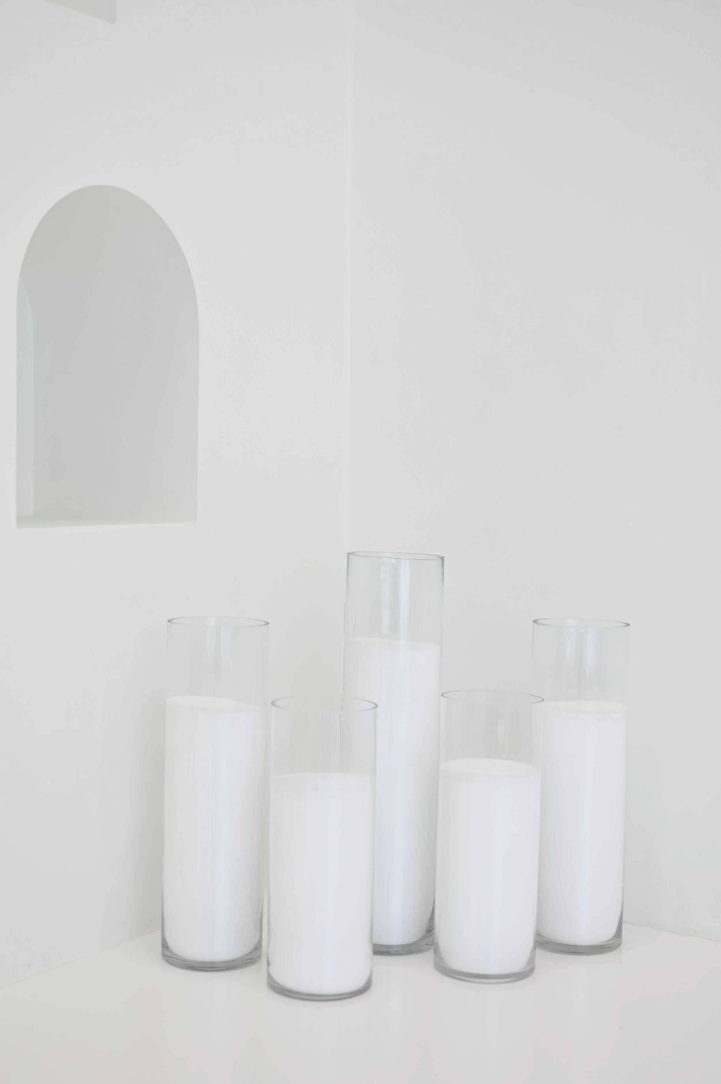 Glass Cylinder Candles