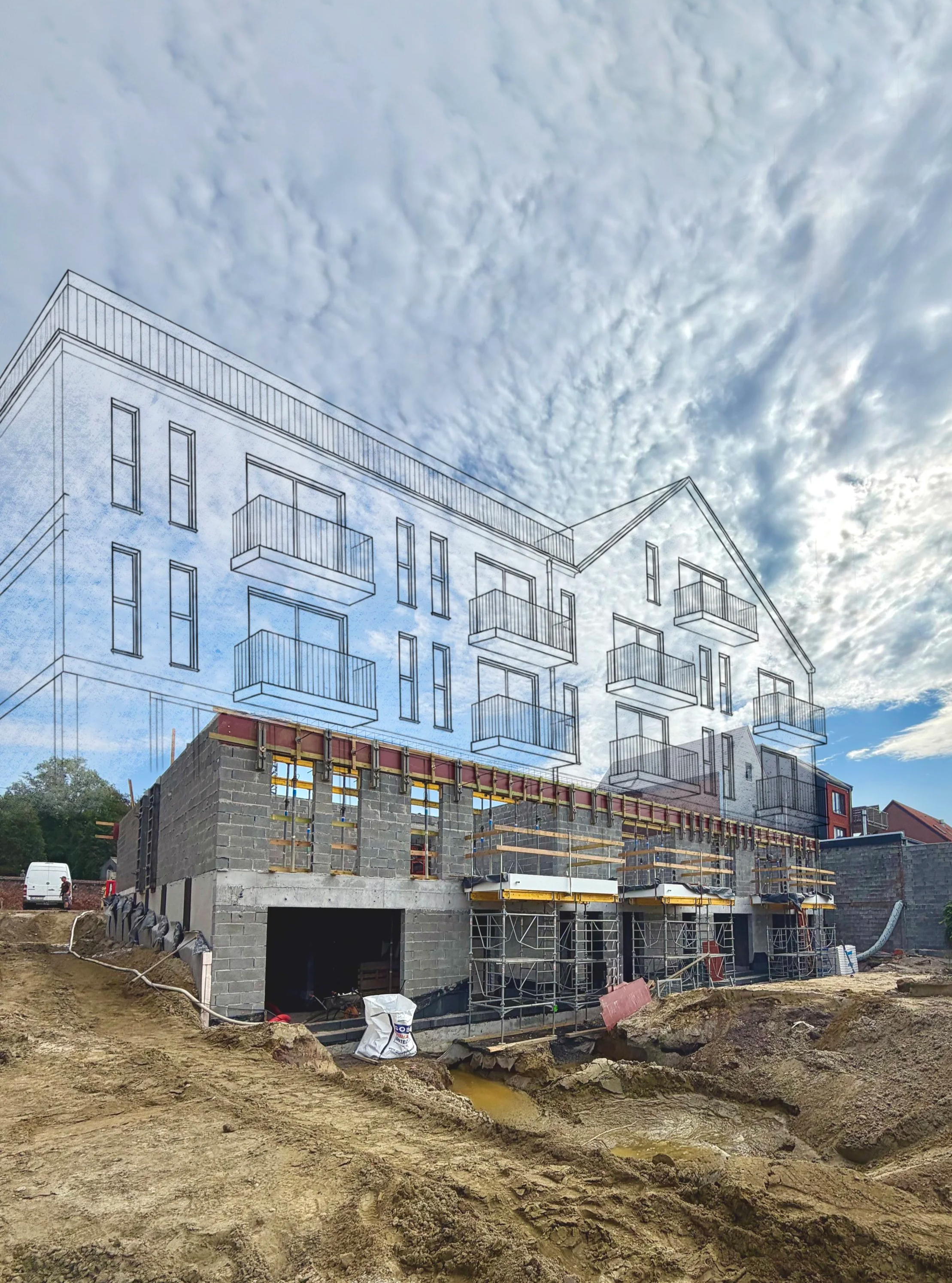 Le chantier des 25 appartements à Mons est lancé