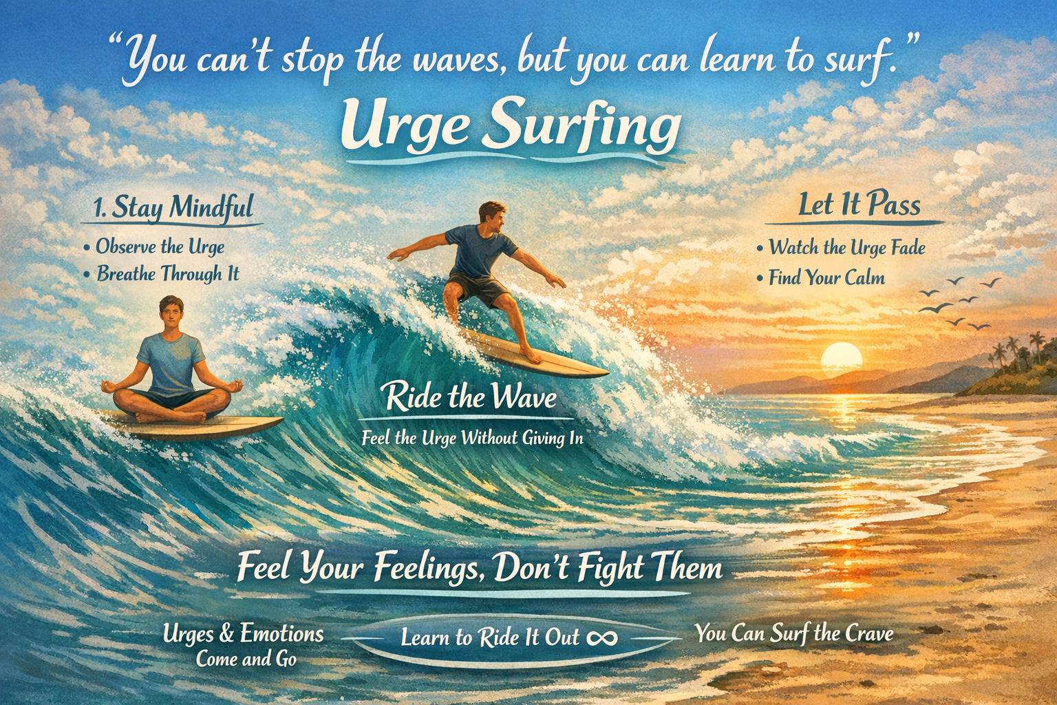 Urge Surfing: Learning to Ride the Wave!