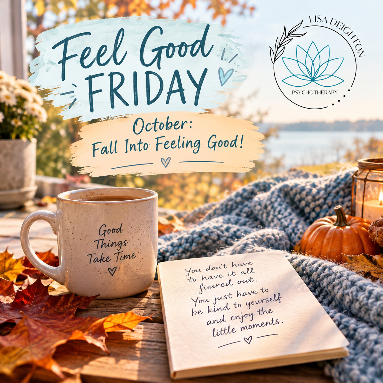 FEEL GOOD FRIDAY!!