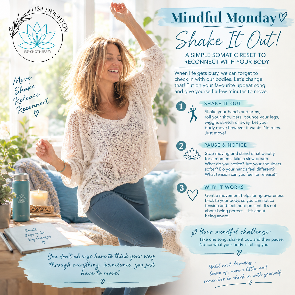 🌿 Mindful Monday: Shake It Out!