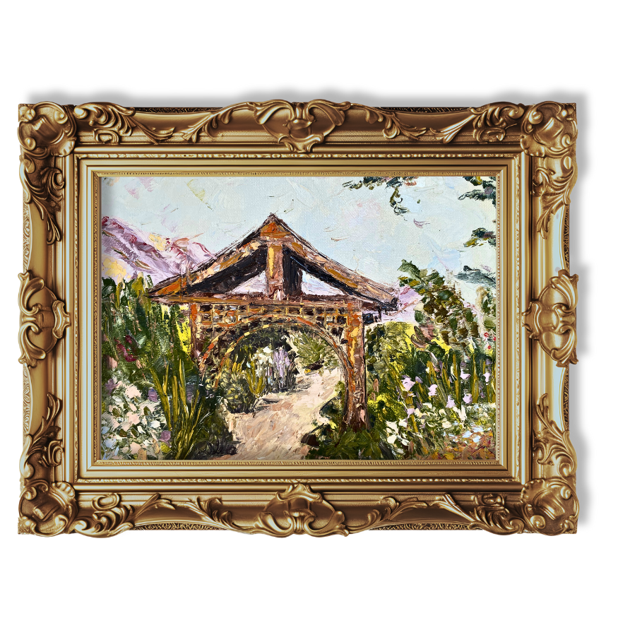 Oils with Palette Knife (Meditation Mount)