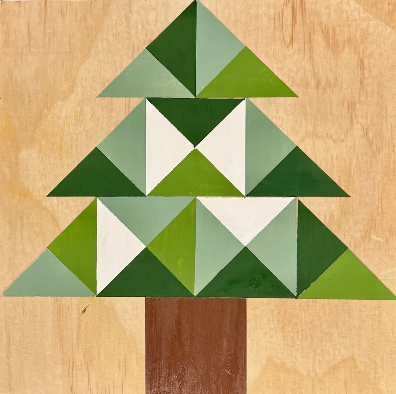 Wood Quilt Block Painting - DEC 11