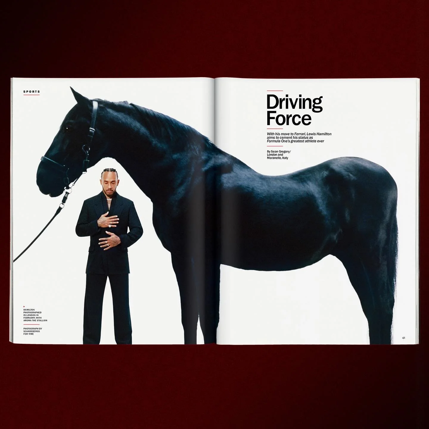 Driving Force
@lewishamilton
for @Time
Photograph by @scandebergs
&mdash;
#graphicdesign #design #magazine #magazinedesign #editorialdesign #creative #printdesign #layoutdesign #artdirection #creativedirector #typography #designer #typedesign #artdir