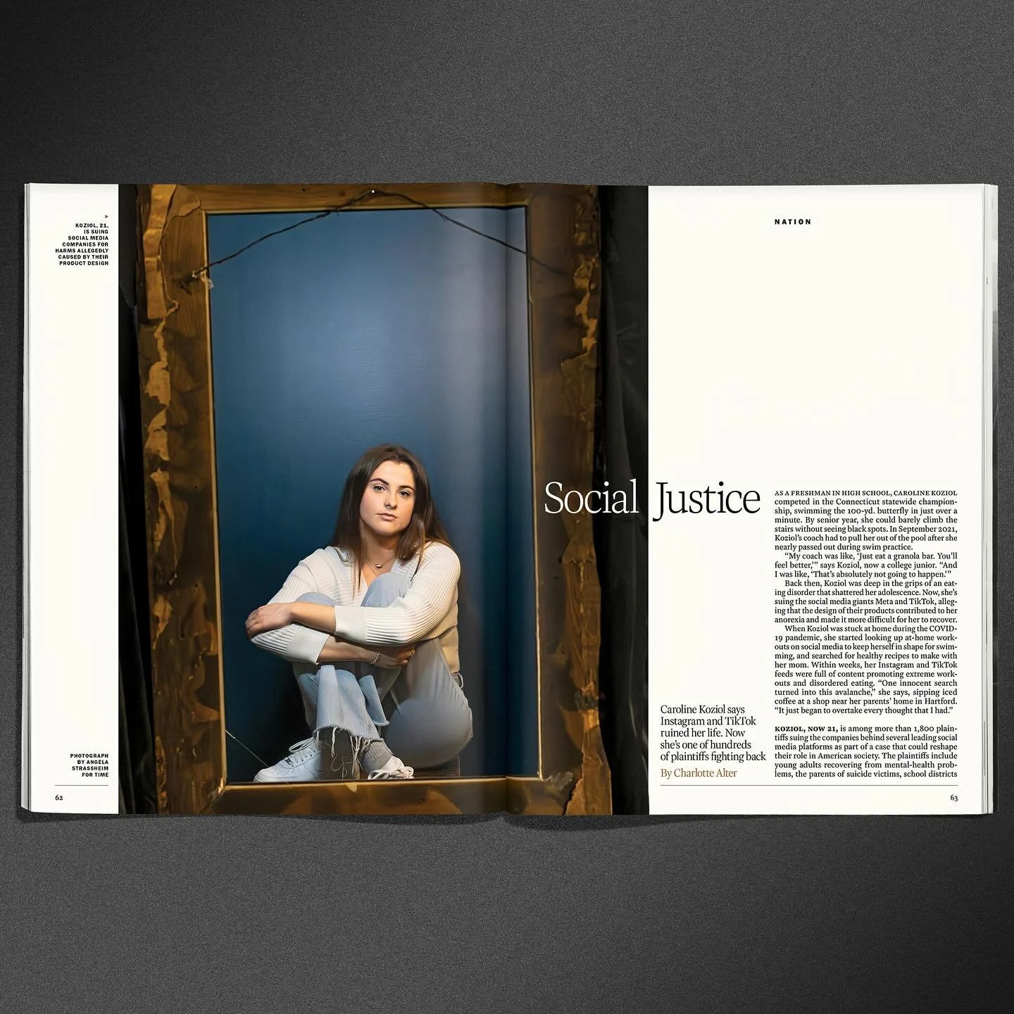 Social Justice
For @Time
Photograph by @angelastrassheimphotography
&mdash;
#graphicdesign #design #magazine #magazinedesign #editorialdesign #creative #printdesign #layoutdesign #artdirection #creativedirector #typography #designer #typedesign #artd