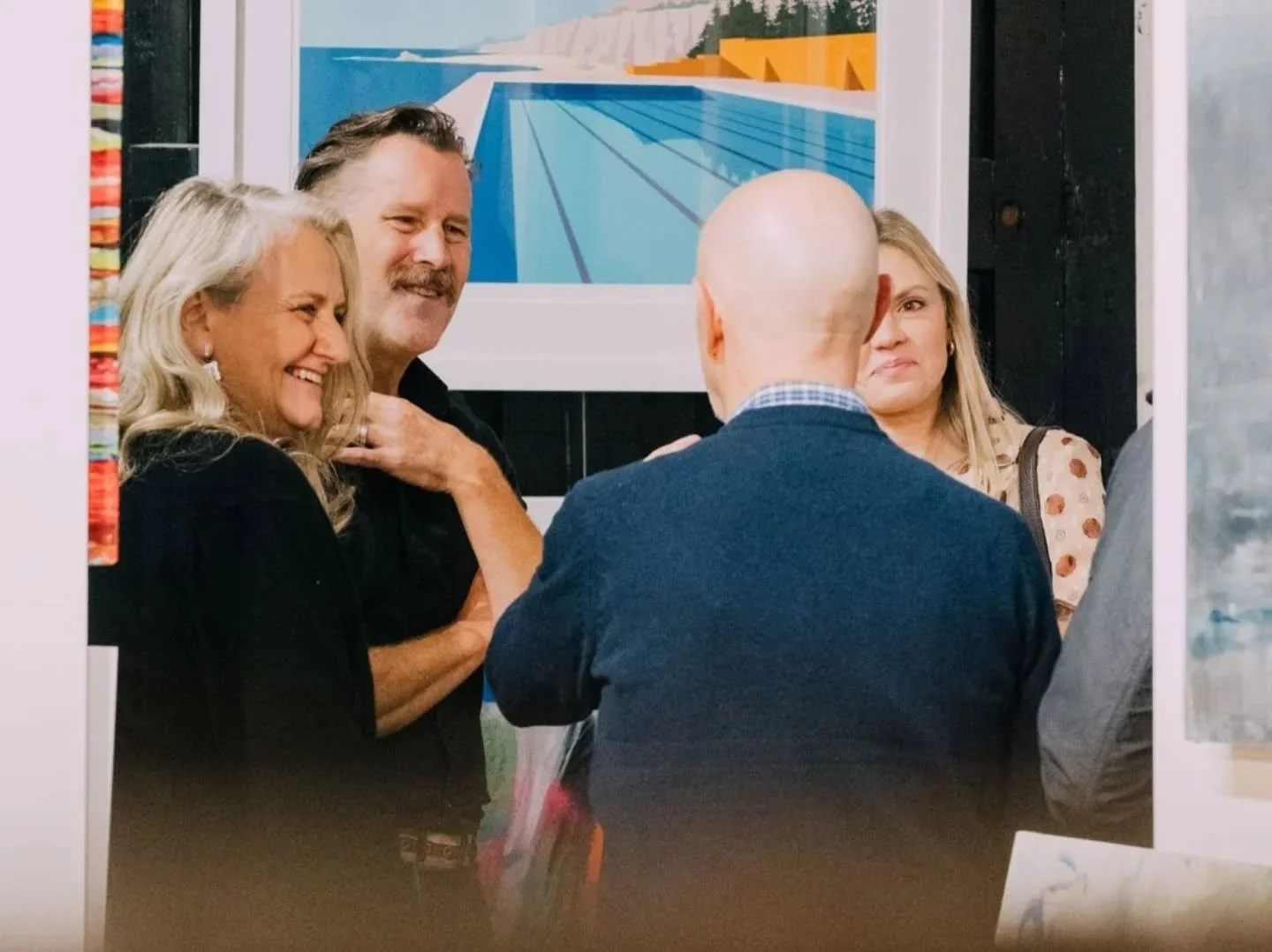 ✨️What an amazing evening!
It was such a pleasure talking all things art at Chattels 30th Birthday Party.  Thank you for your lovely comments - it's always wonderful to hear how the right artwork can truly bring a room to life.

I am showcasing a col