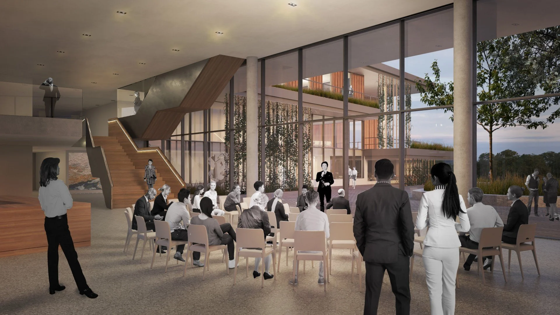 Main Lobby and Multi-Function Space