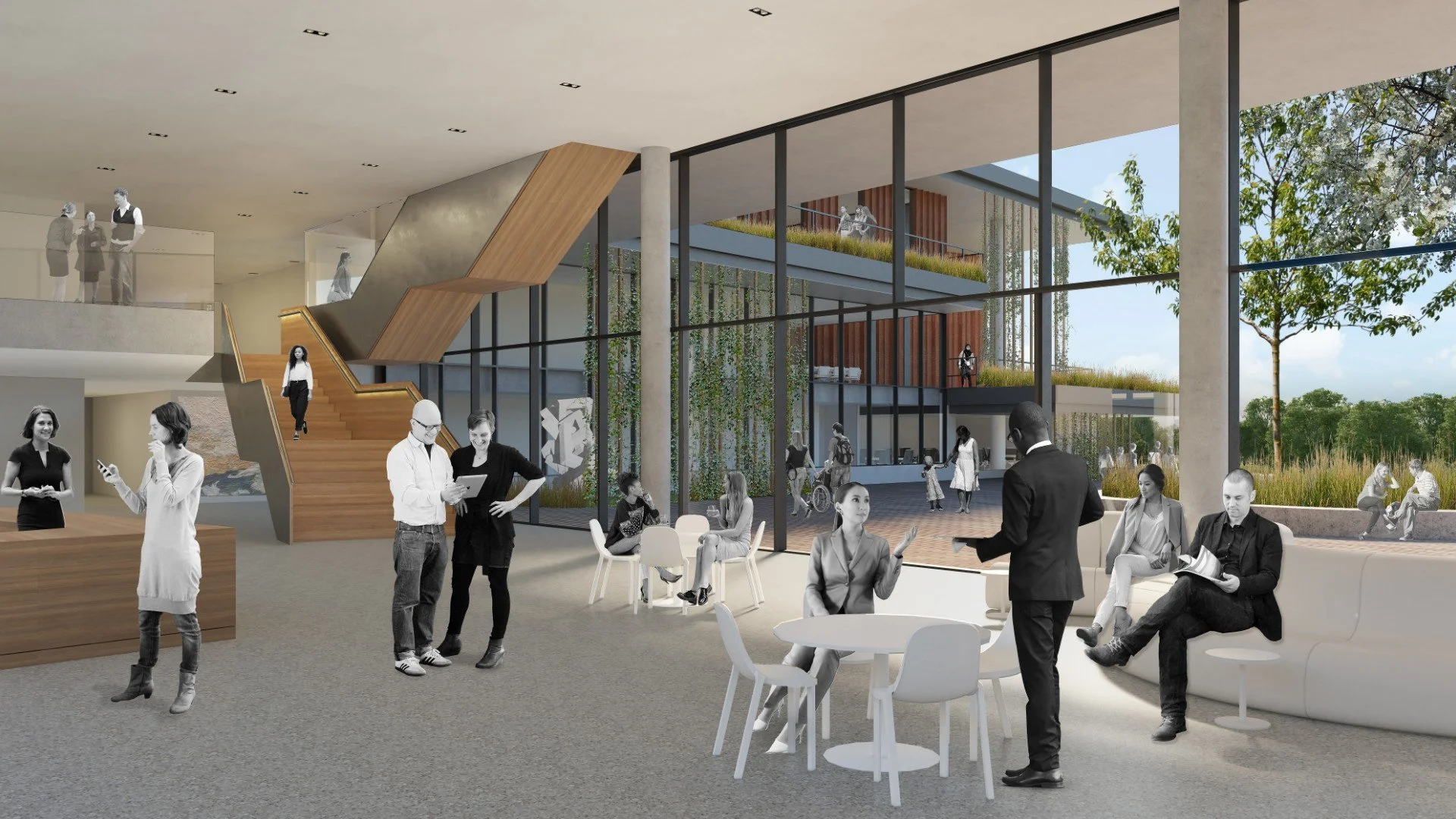 Main Lobby and Multi-Function Space