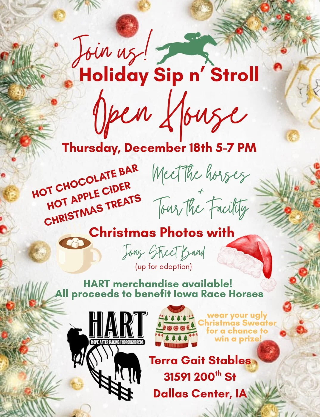 Holiday Sip & Stroll