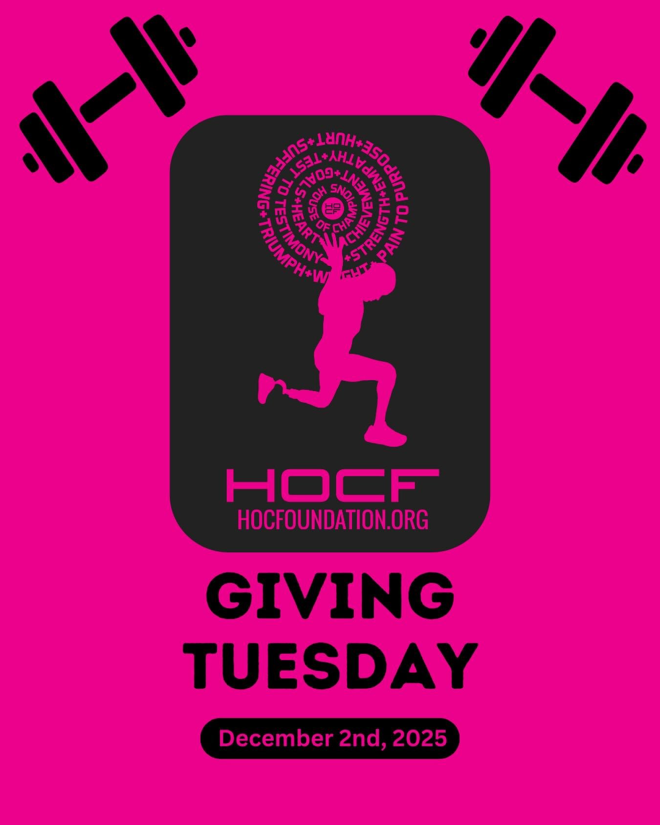 🌟 It&rsquo;s #GivingTuesday! 🌟

Today is the perfect day to fuel dreams and support adaptive athletes through the House of Champions Foundation. Your donation empowers athletes with disabilities by providing gym memberships, adaptive equipment, and
