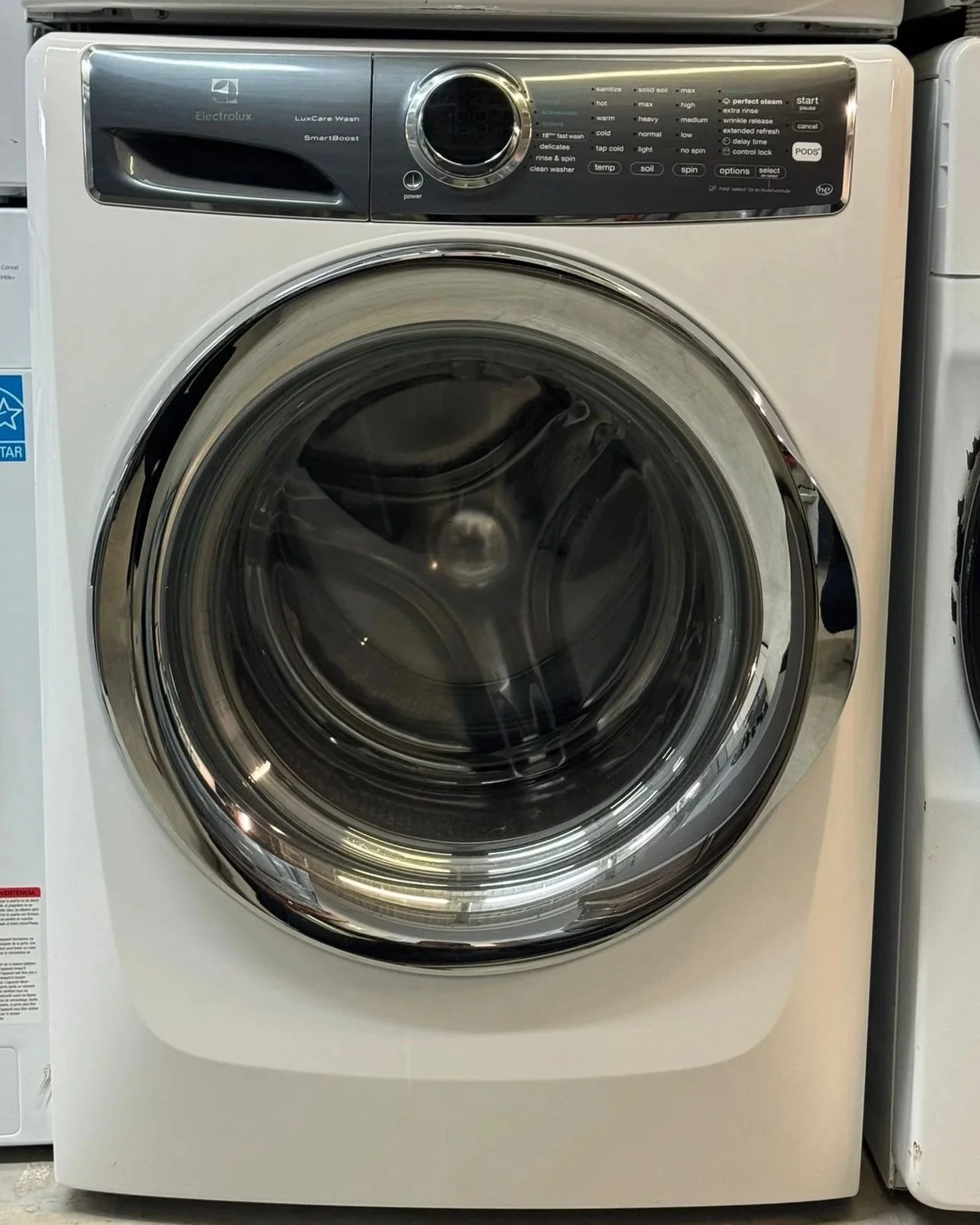used washer front load stackable 27 electrolx