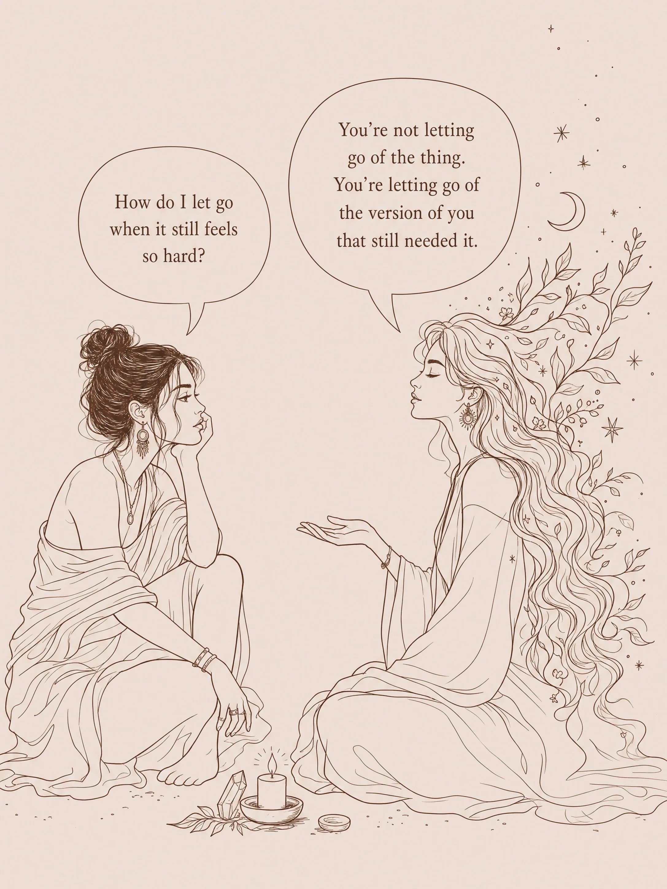 for everyone who&rsquo;s been holding on lately 💞

#lettinggo #spiritualdevelopment #innerwork