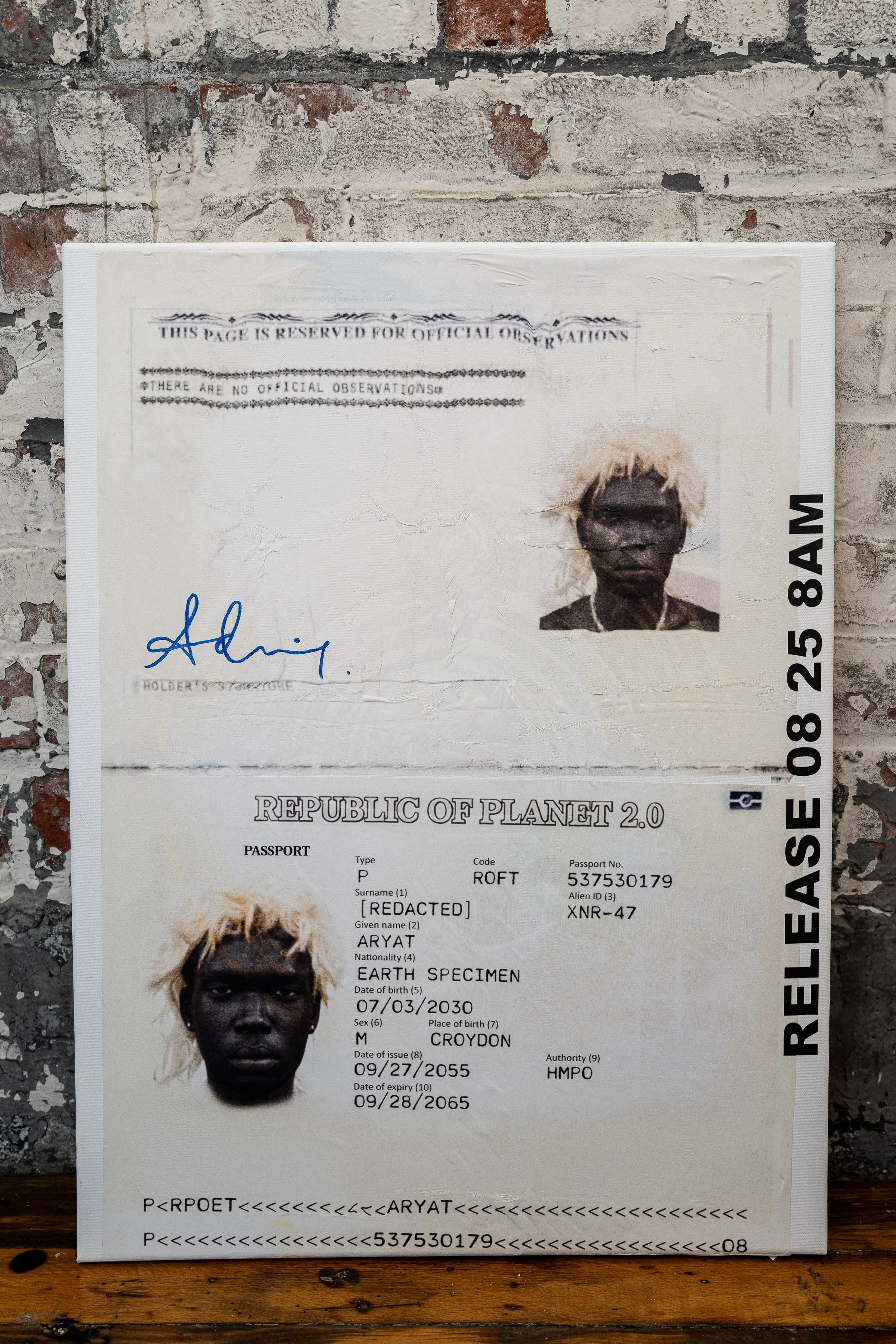 Exhibited in myma Art online showcase “Future Tense” curated by Soldierboyfriend (2025) .