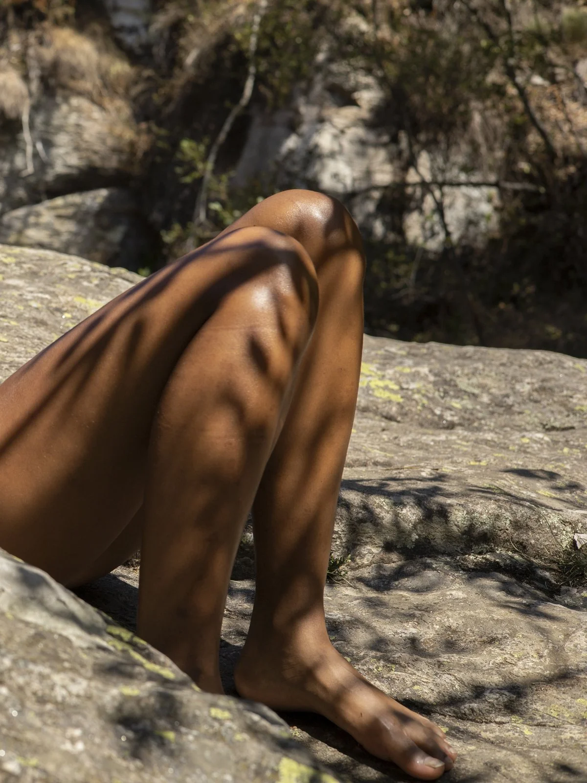 jambes et jeux d'ombre