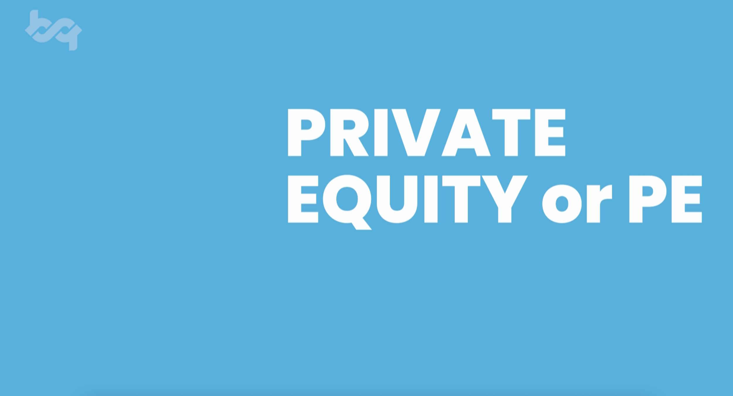 PE and ESG?