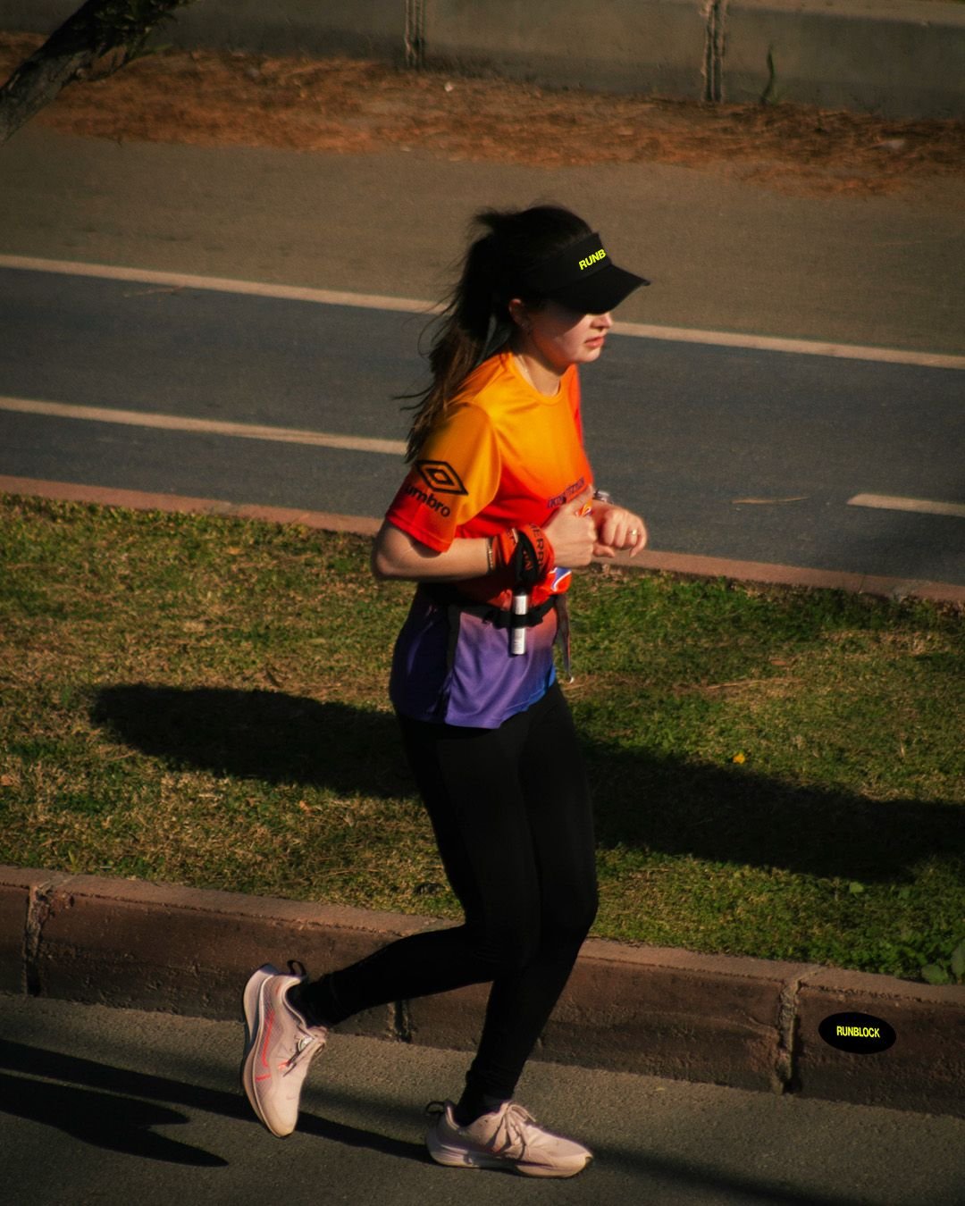 Yes, Runblock will protect you from The Sun (the gas giant, not the tabloid) &mdash; but that's not all. 
 
It'll also protect you from POLLUTION. 💀 
 
Runblock will form an invisible, breathable shield that helps fend off the grim stuff in the air: